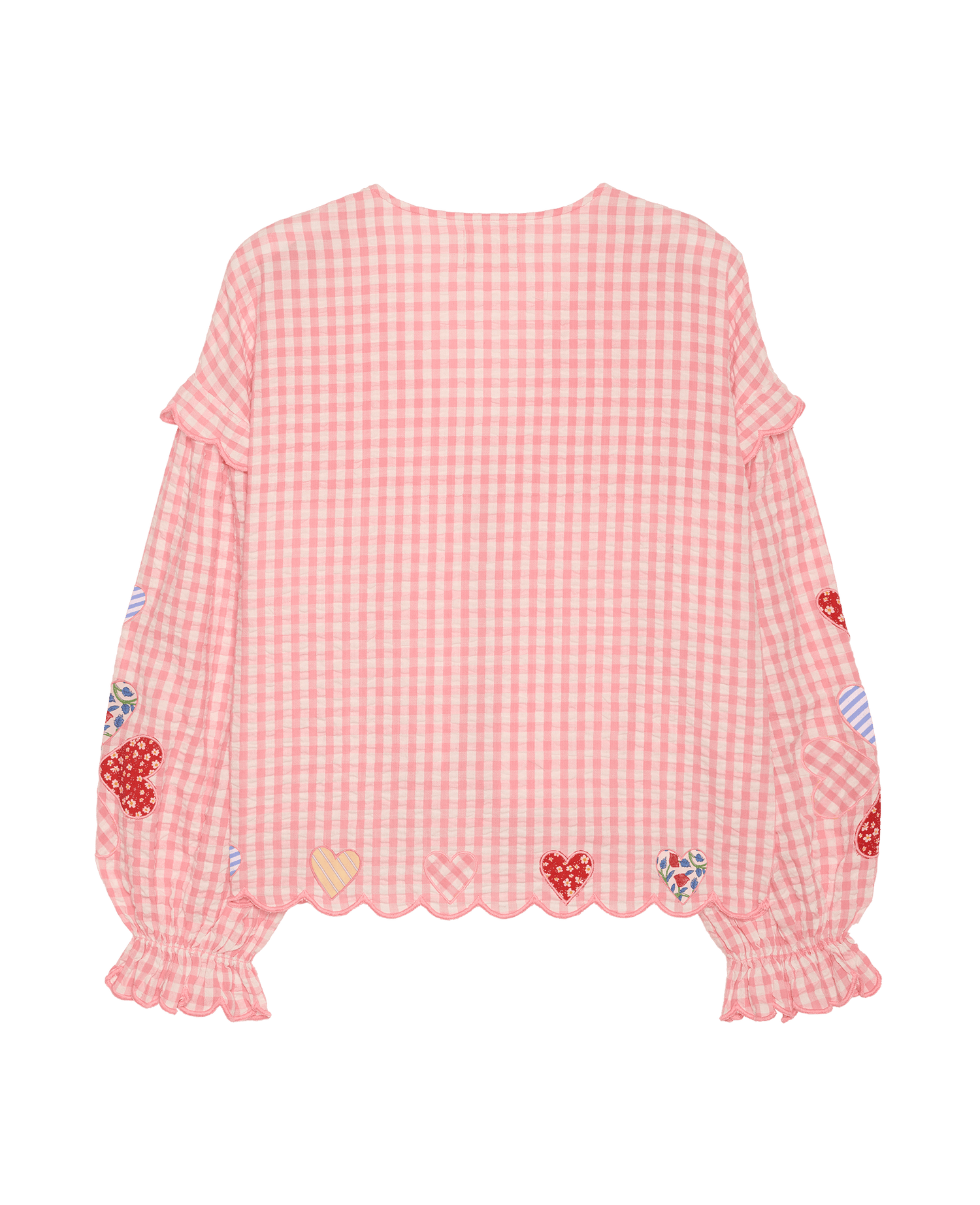 Kamal Top - Pink Checks