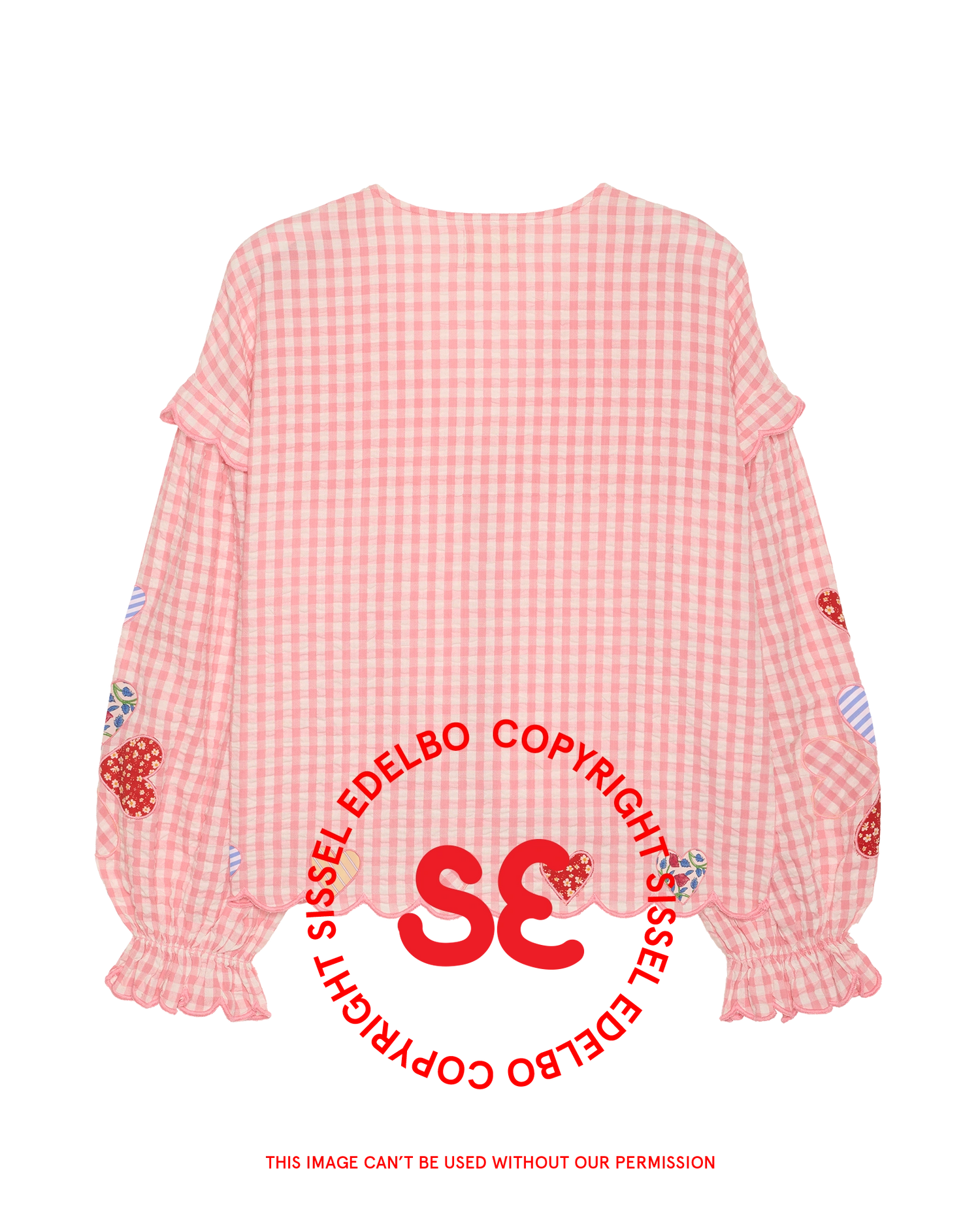 Kamal Top - Pink Checks