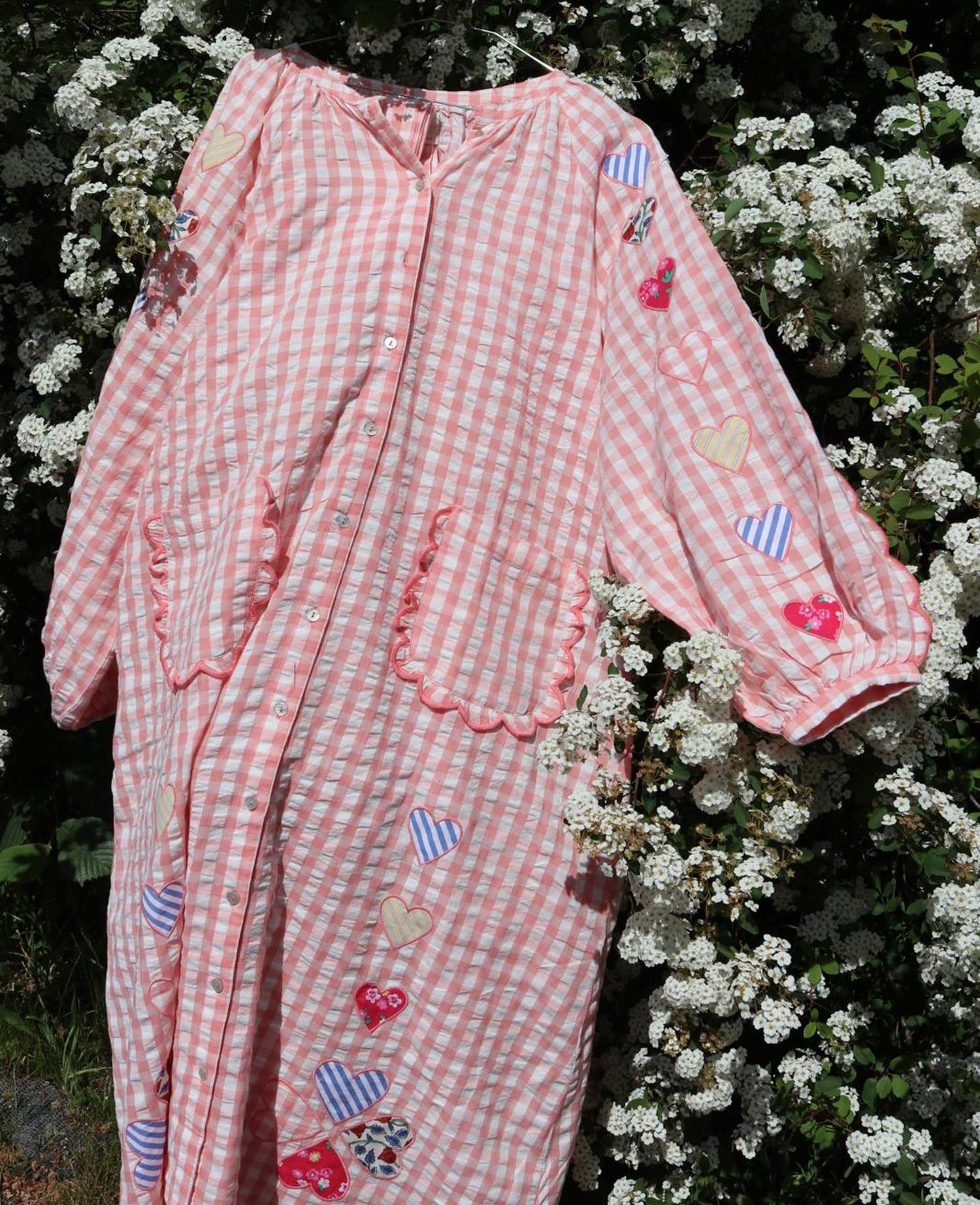 Kamal Dress - Pink Checks