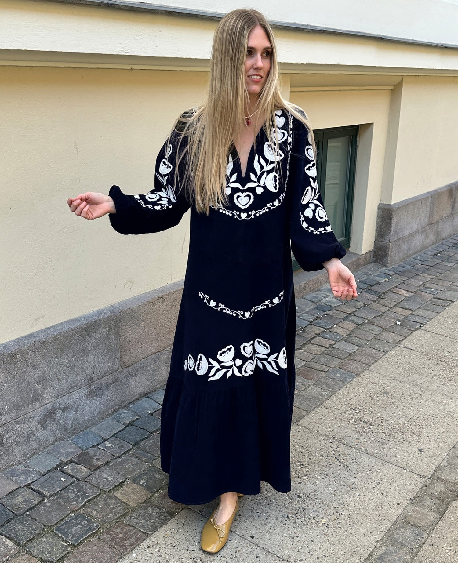 Kamma Dress - Navy