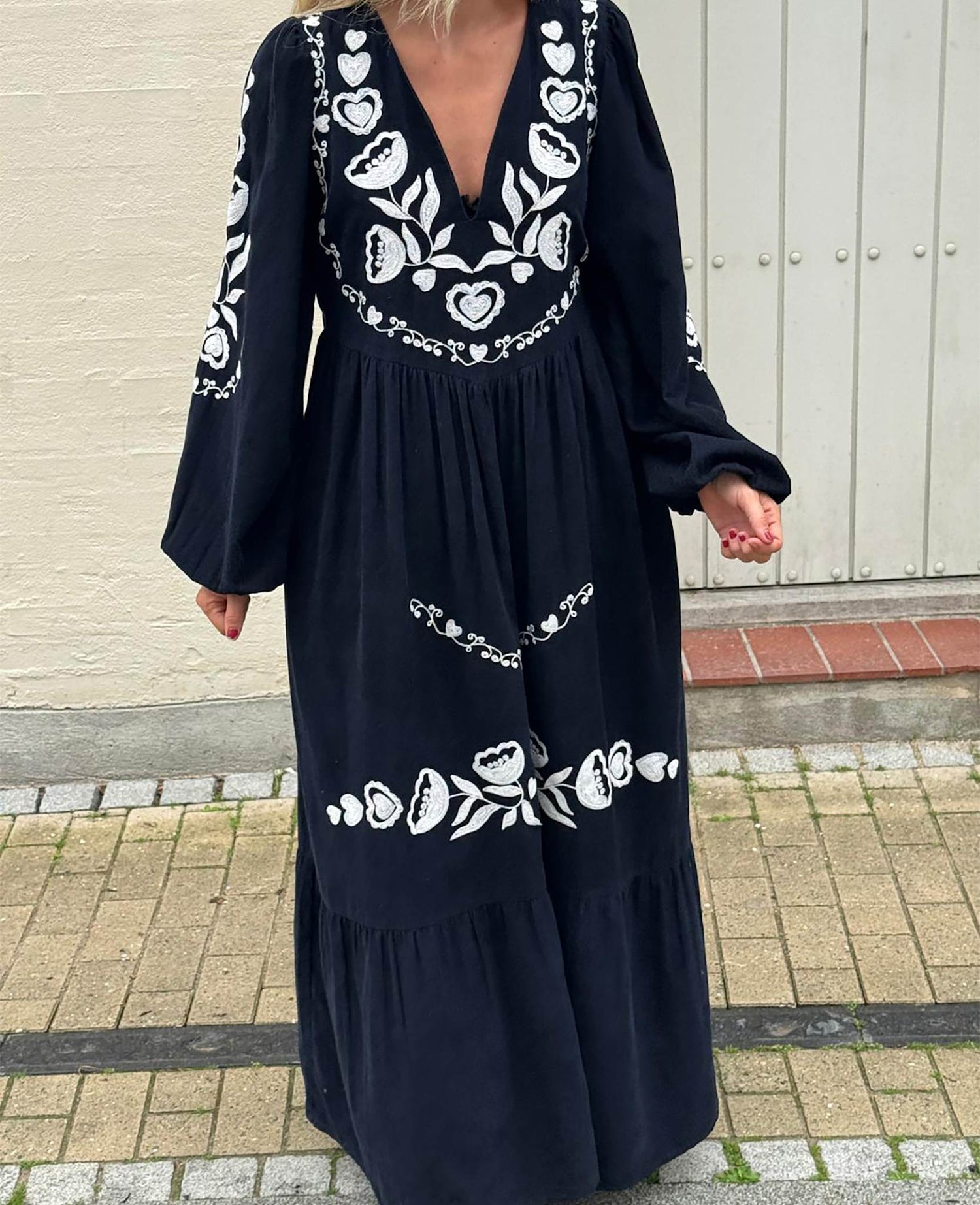 Kamma Dress - Navy