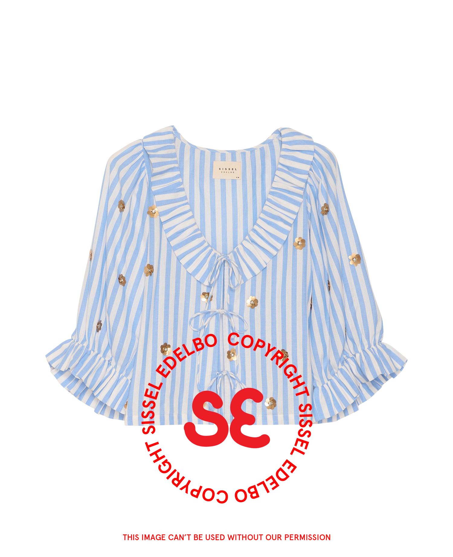 Kiki Top - Blue Stripes