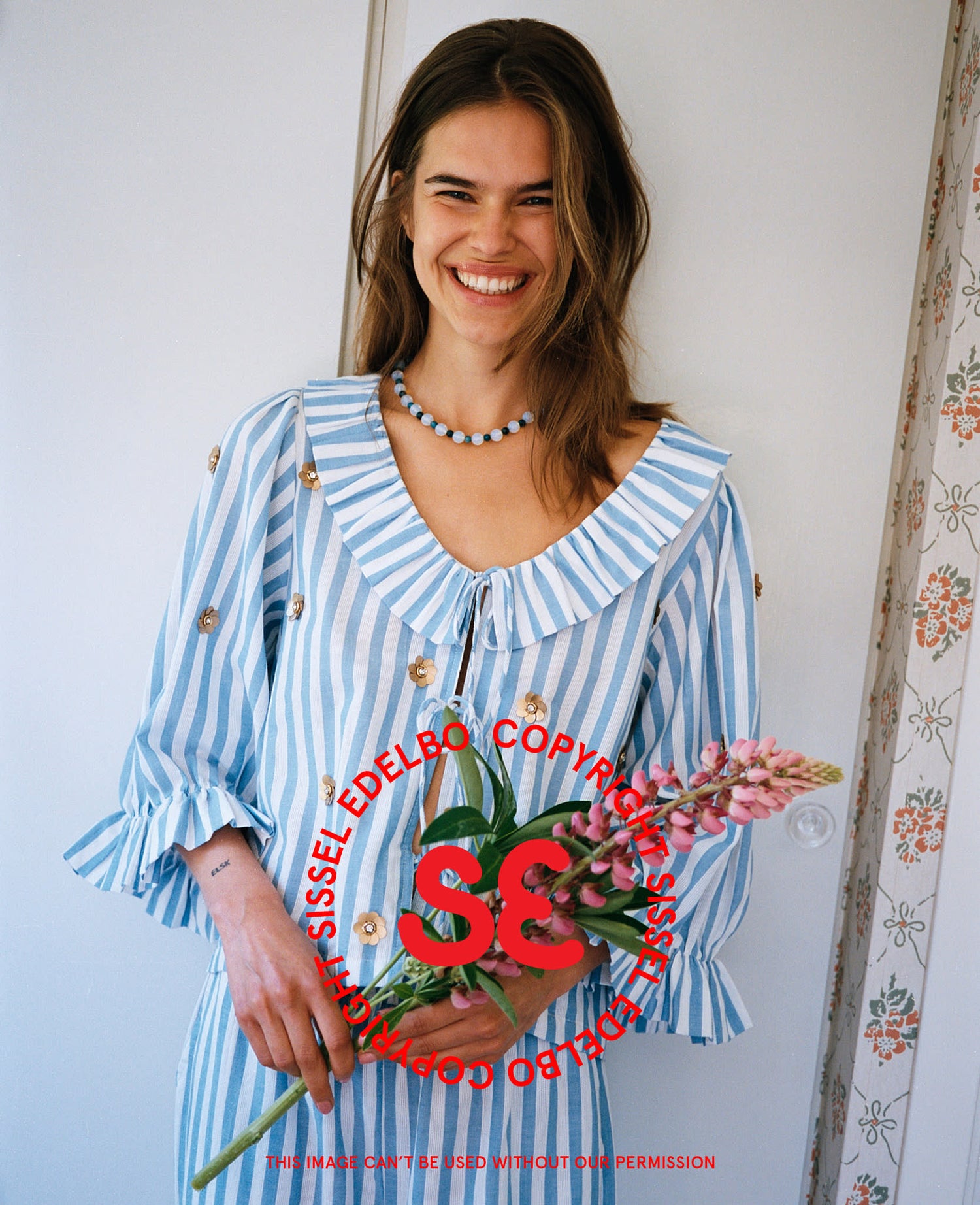 Kiki Top - Blue Stripes