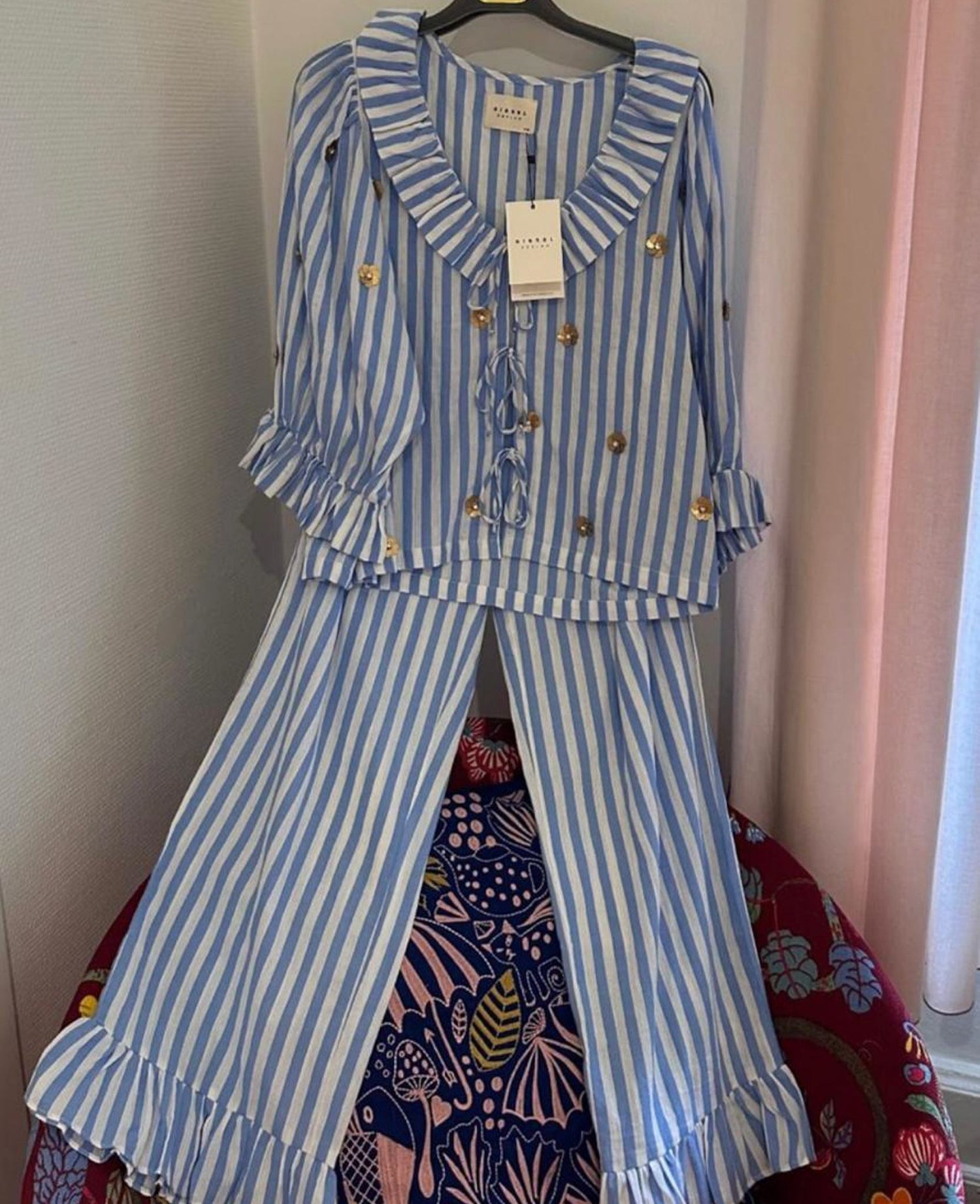 Kiki Top - Blue Stripes