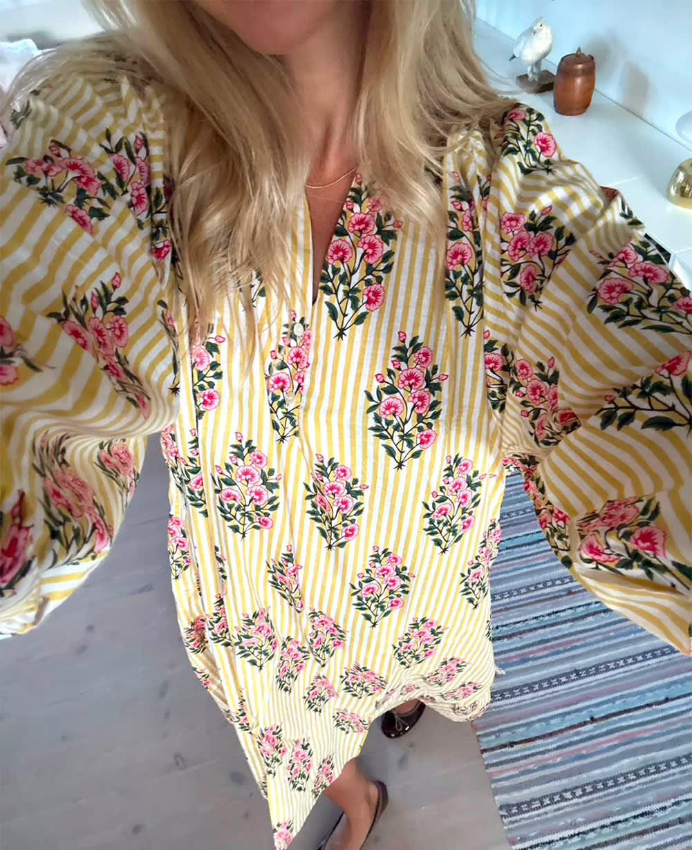 Lara Dress - Golden Yellow