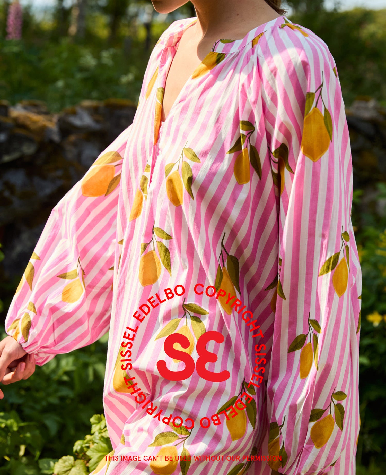 Lara Dress - Pink Lemons