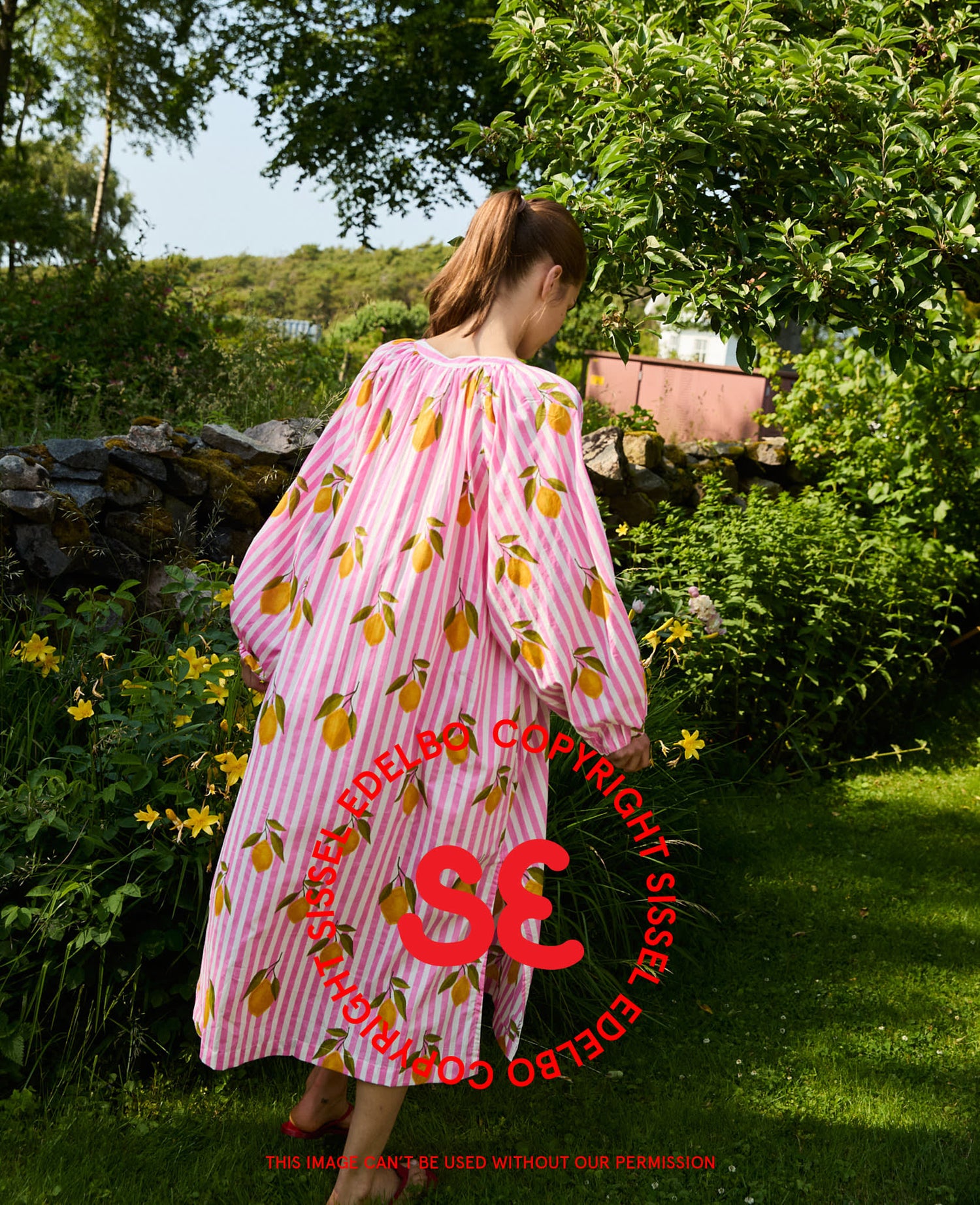 Lara Dress - Pink Lemons