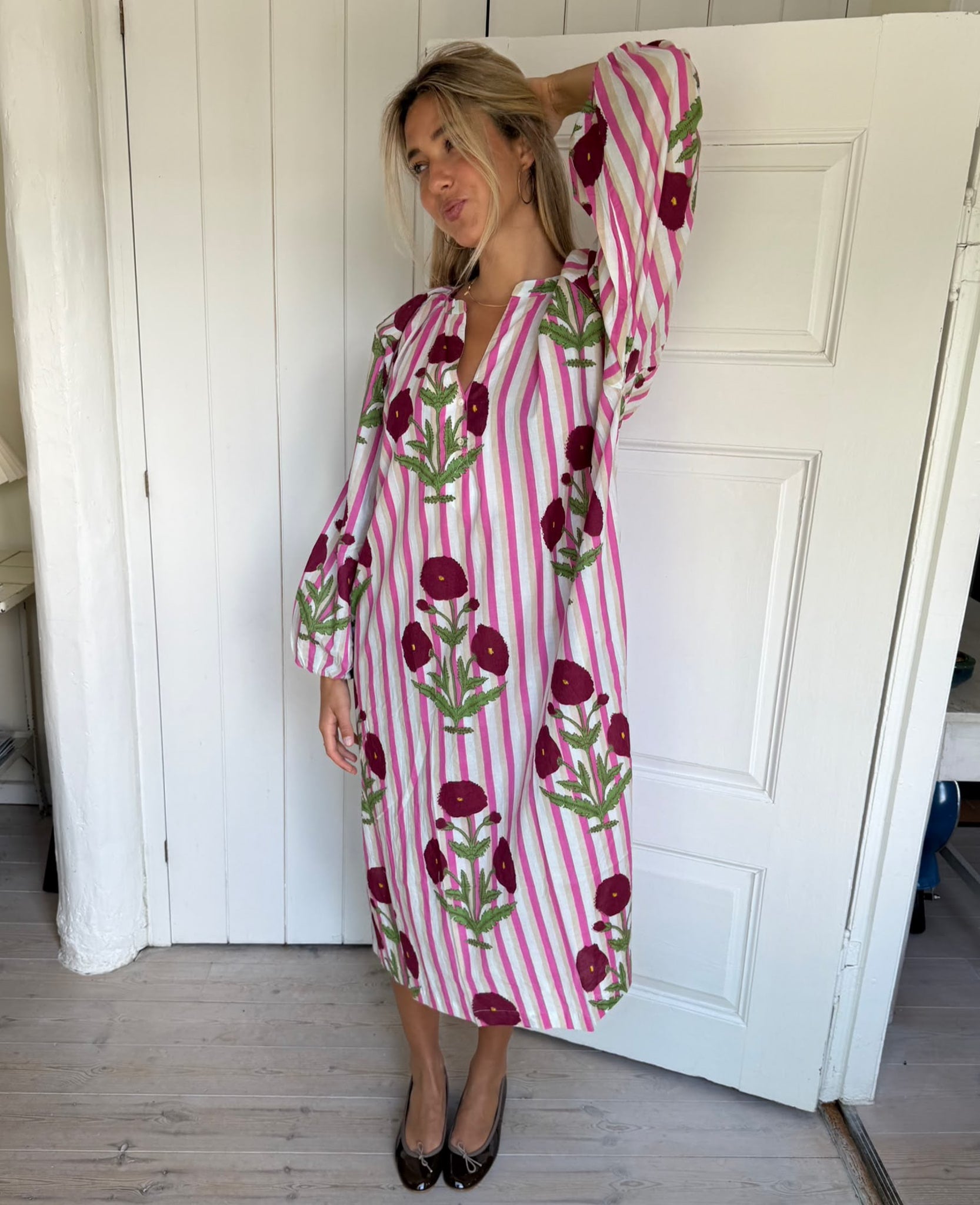 Lara Dress - Poppy Rose – SISSEL EDELBO