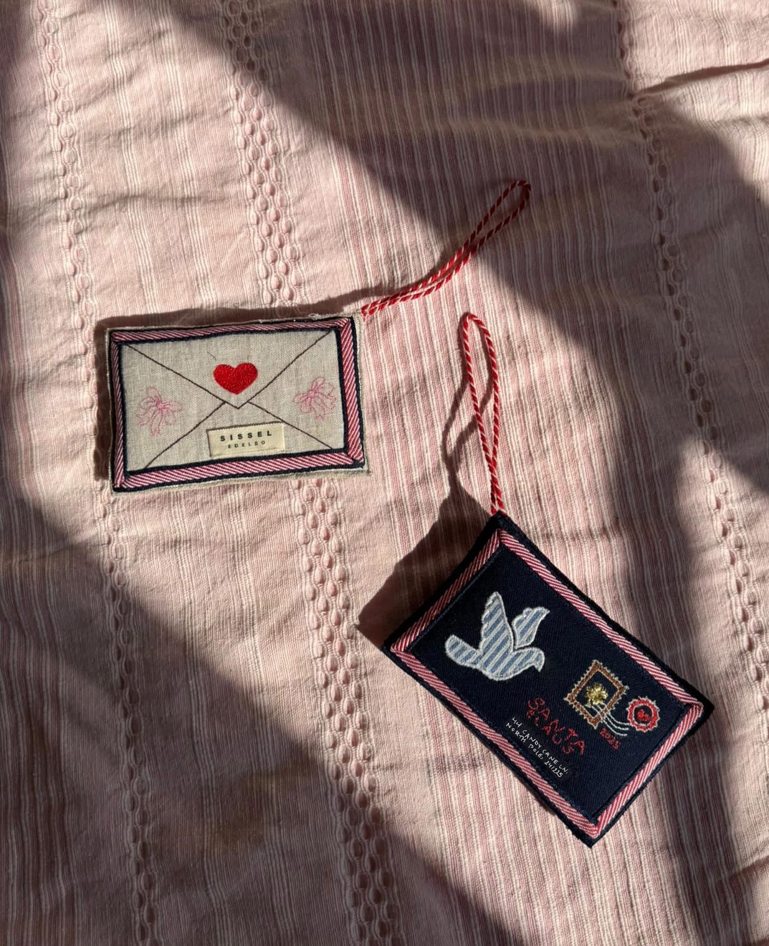 Christmas Letter Ornament - Santa
