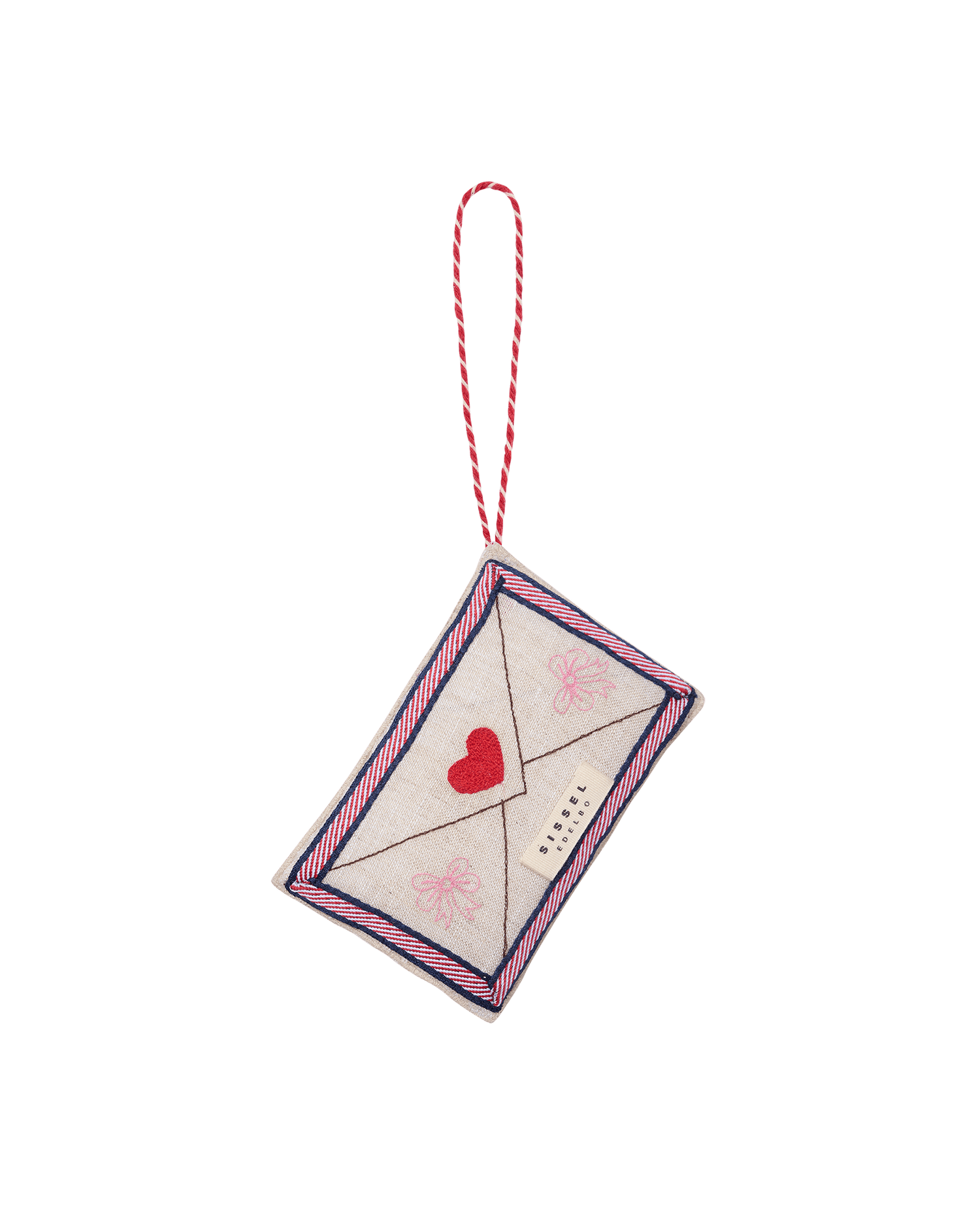 Christmas Letter Ornament - Santa
