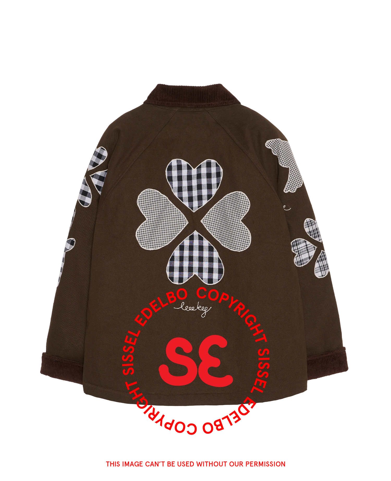 Lillibeth Jacket - Checked Brown