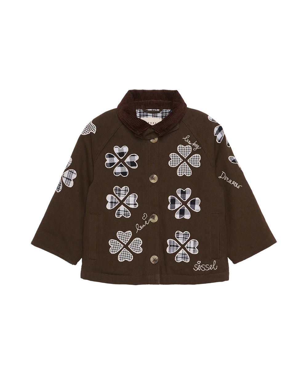 Lillibeth MINI Jacket - Checked Brown