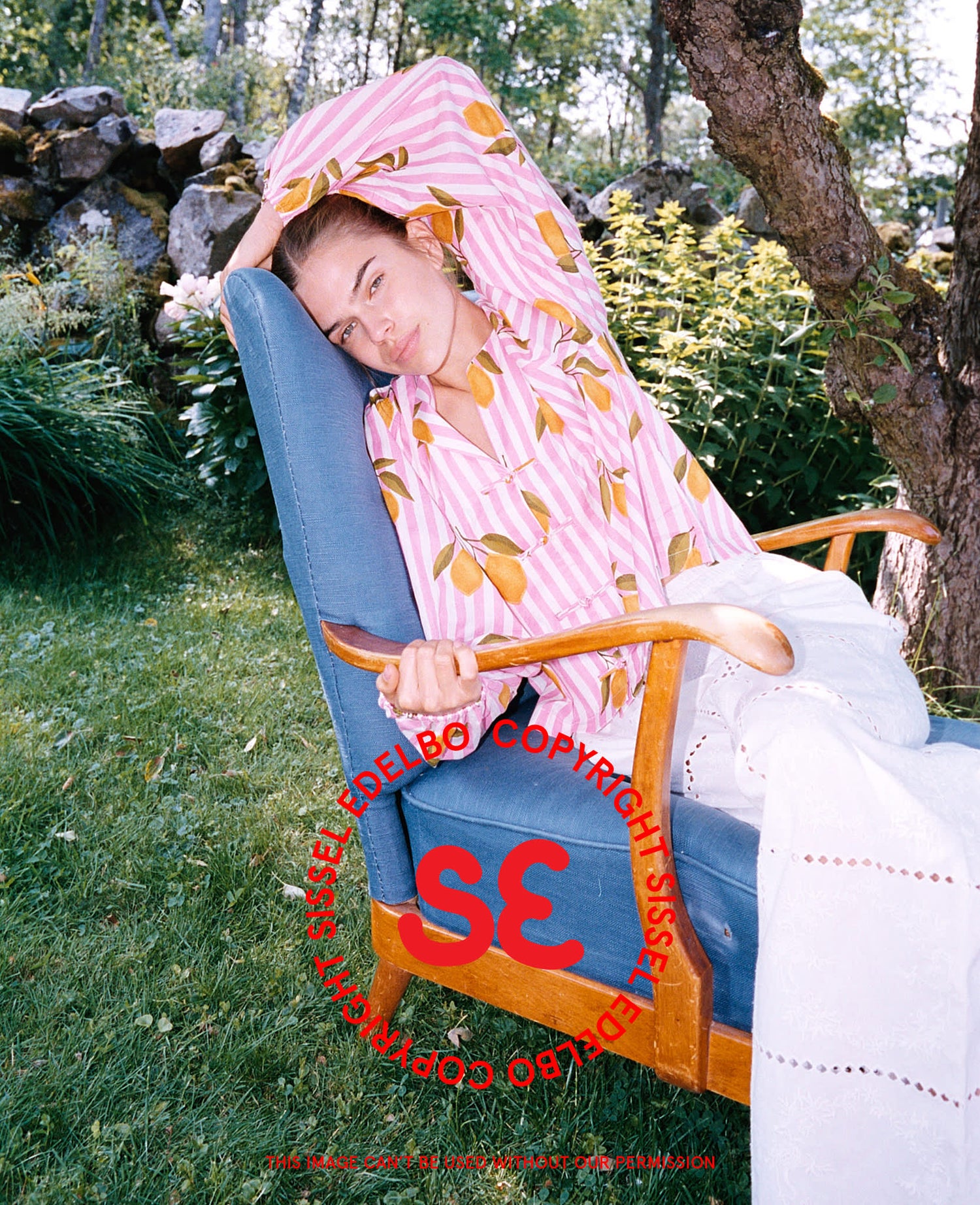 Limone Top - Pink Lemons