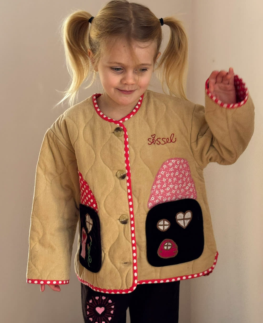 sissel edelbo パッチワークジャケット 1-3y SISSEL MINI パッチワーク