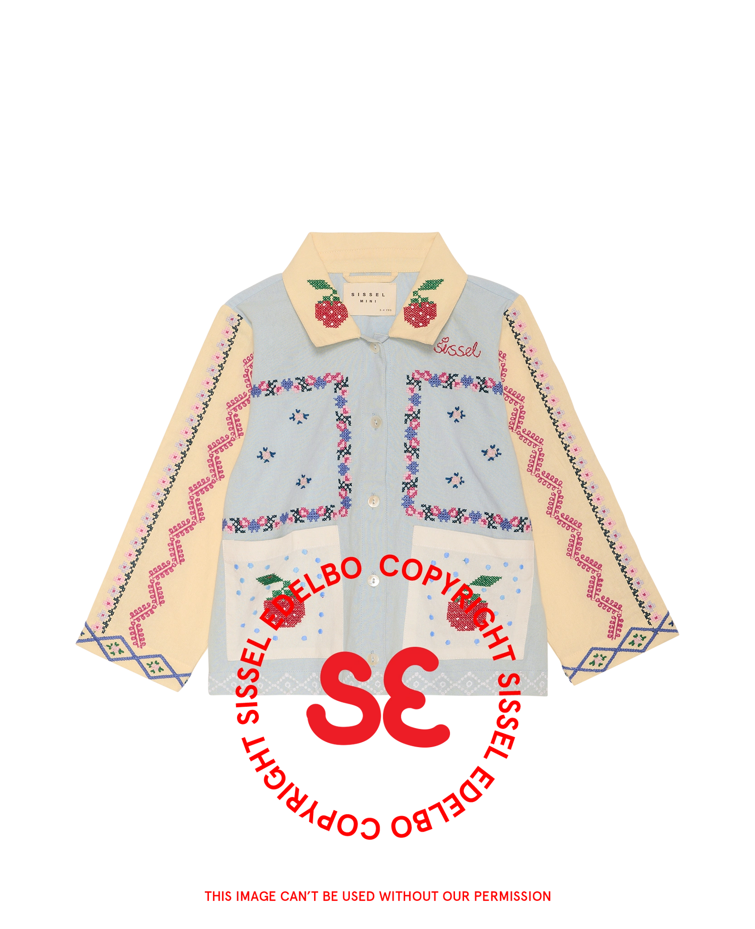 Louise MINI Shirt - Baby Blue