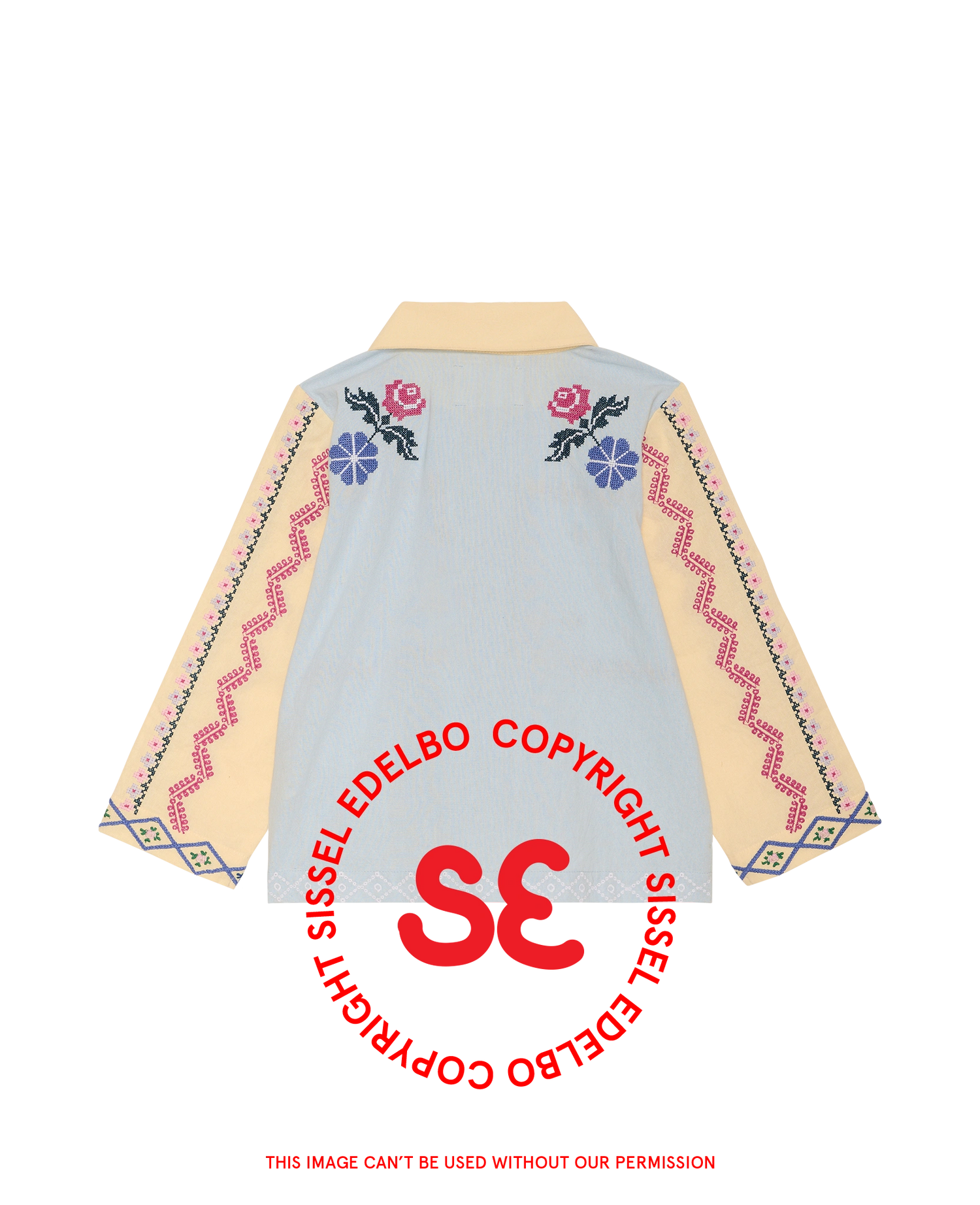 Louise MINI Shirt - Baby Blue