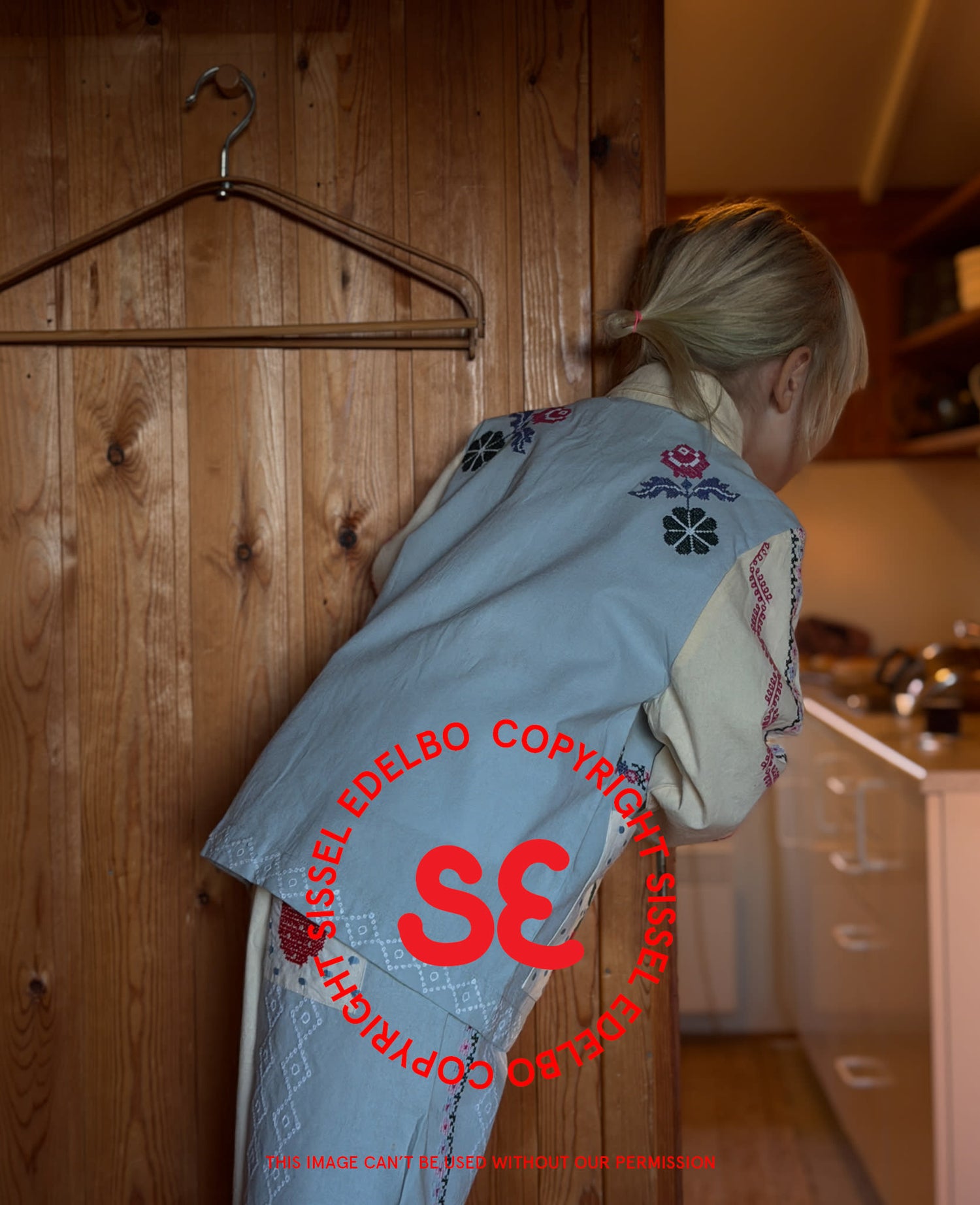 Louise MINI Shirt - Baby Blue