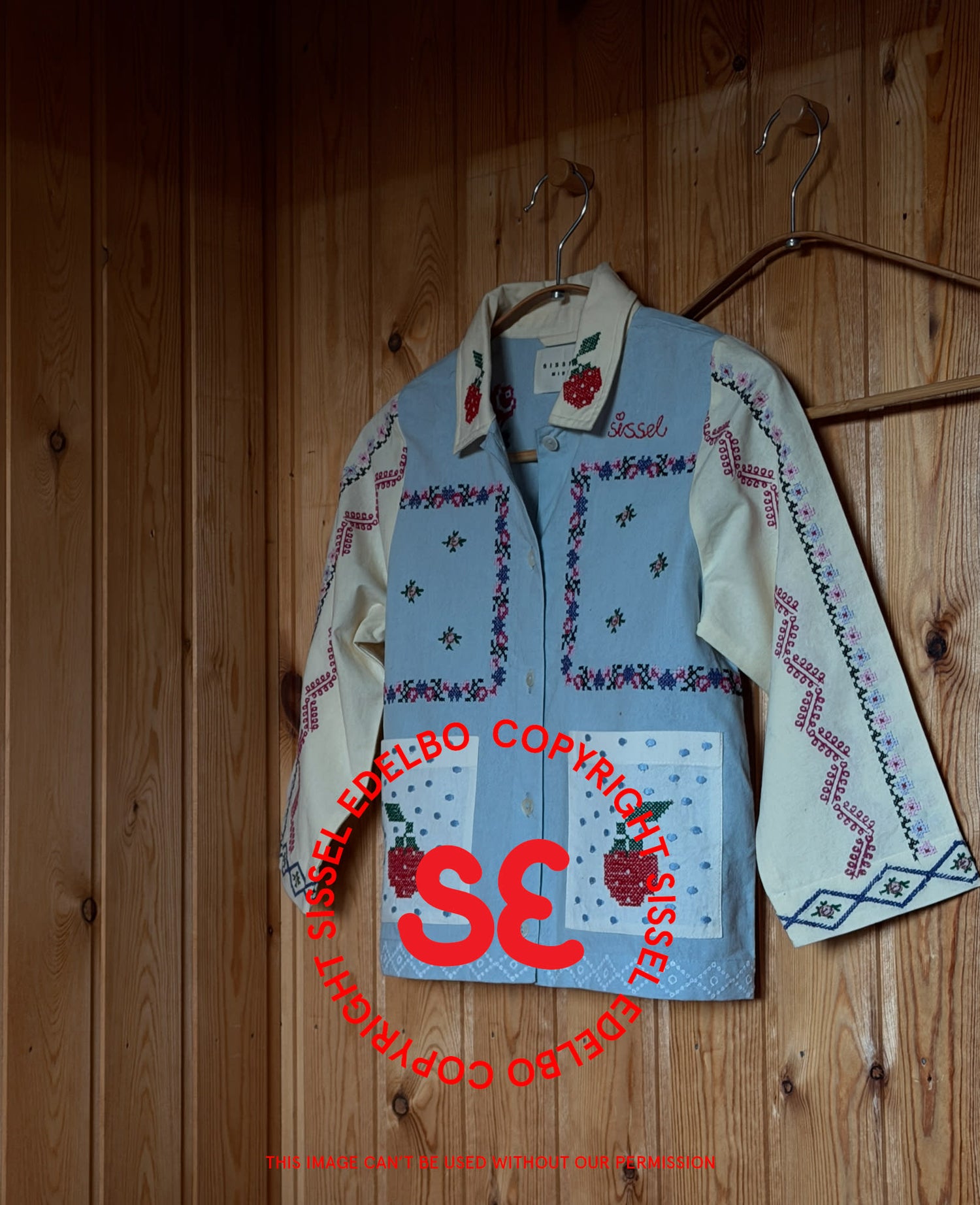 Louise MINI Shirt - Baby Blue