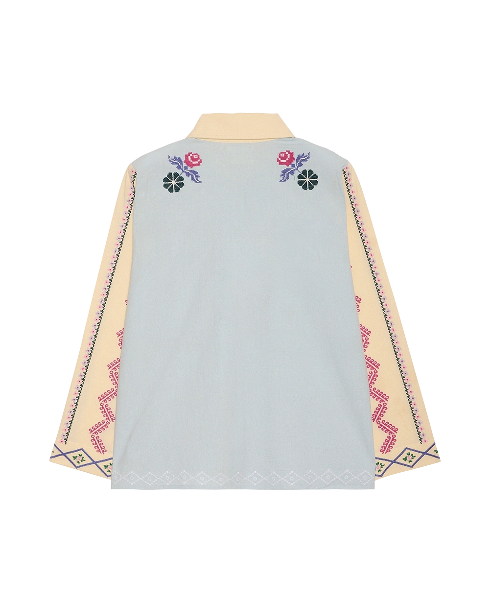 Louise Shirt - Baby Blue