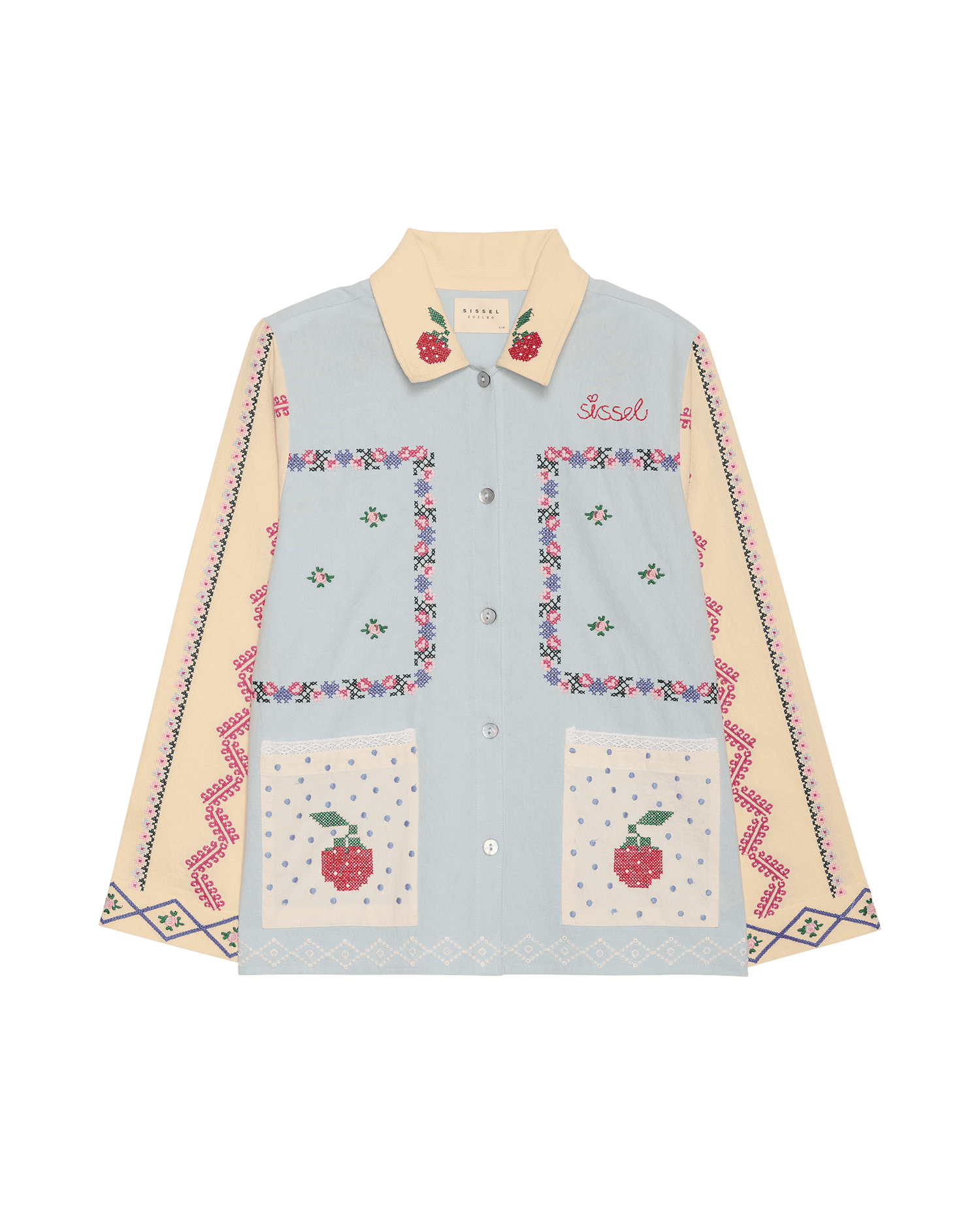 Louise Shirt - Baby Blue
