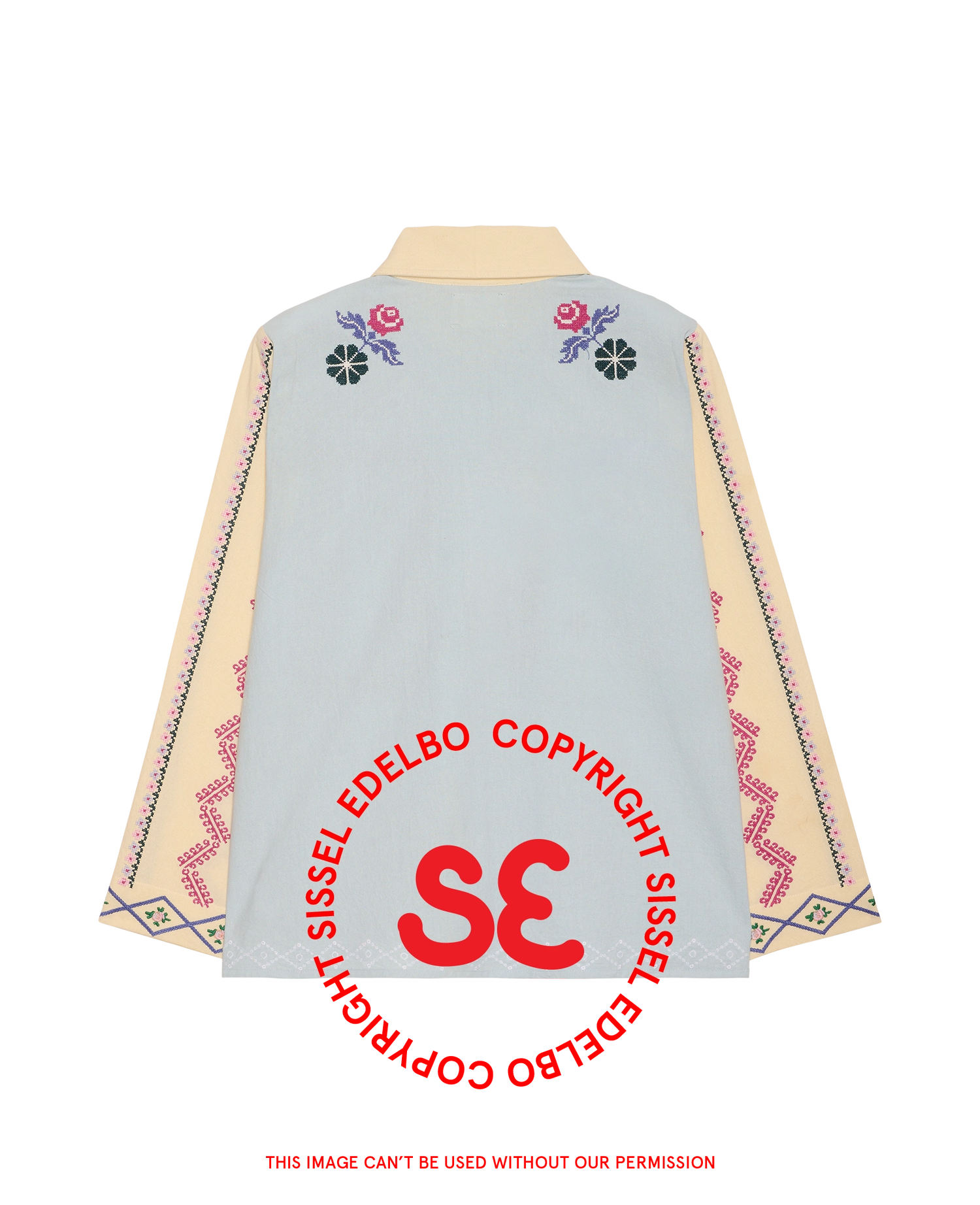 Louise Shirt - Baby Blue