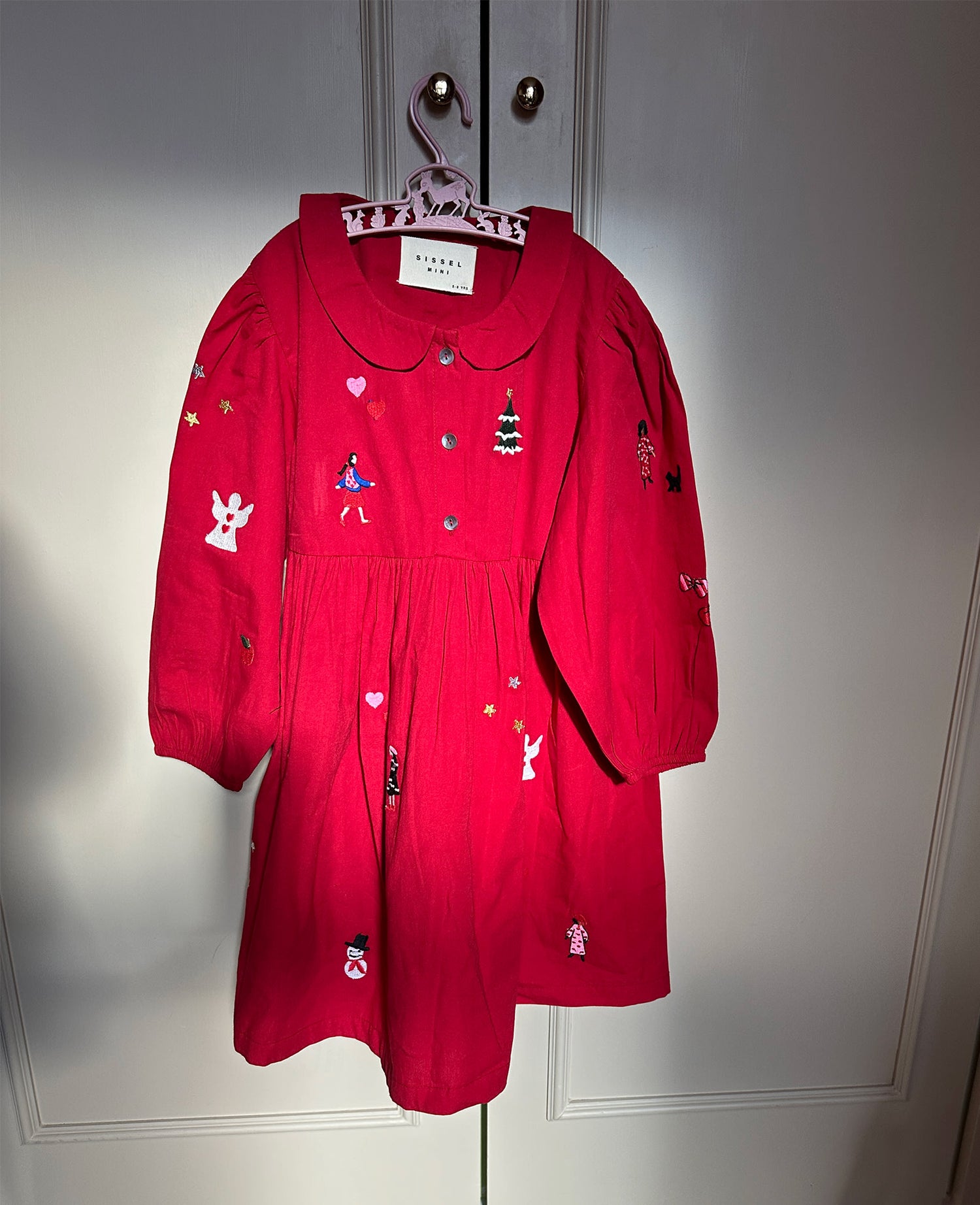 Luna MINI Dress - Chili Pepper