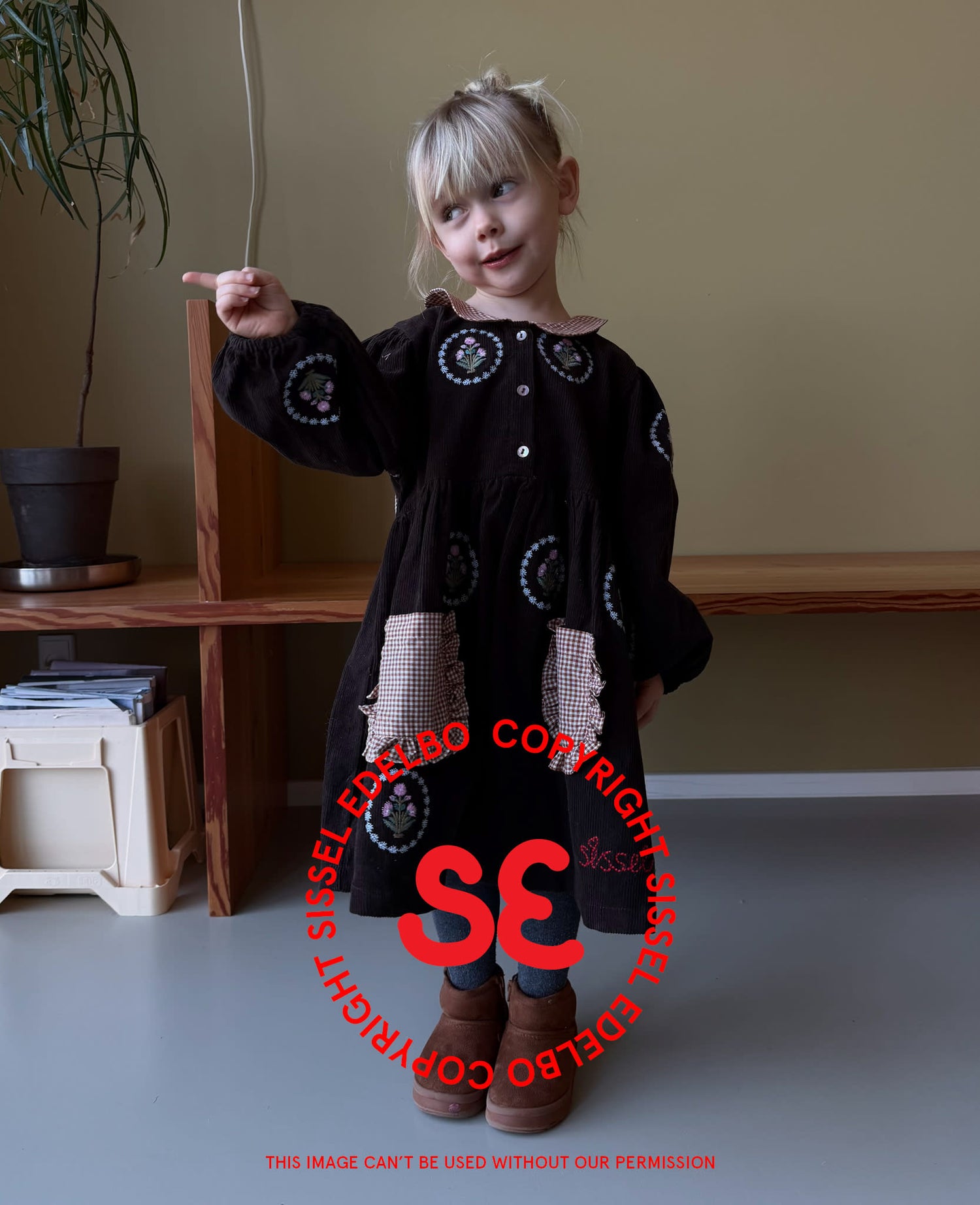 Luna MINI Dress - Fudge