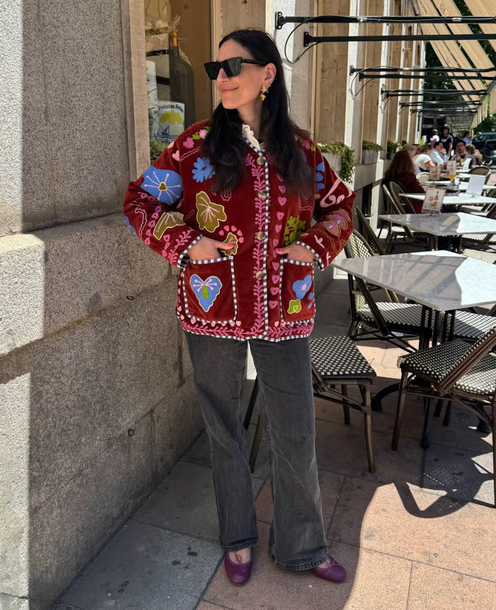 Maggie Jacket - Velvet Burgundy