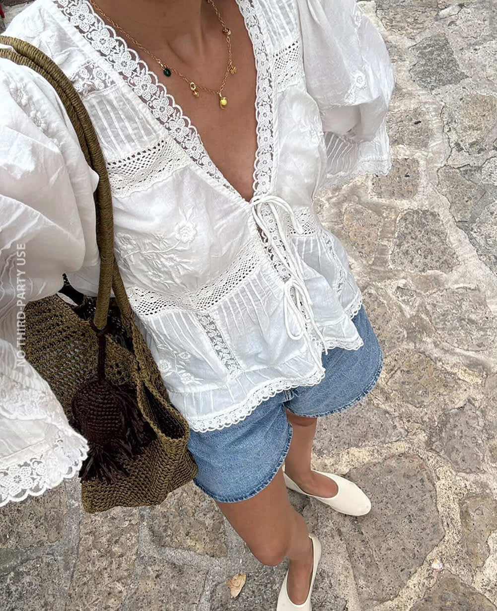 Mabel Top - Off White