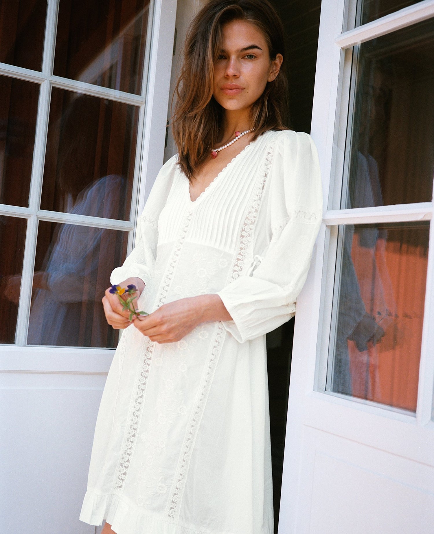 Mabel Dress - Off White