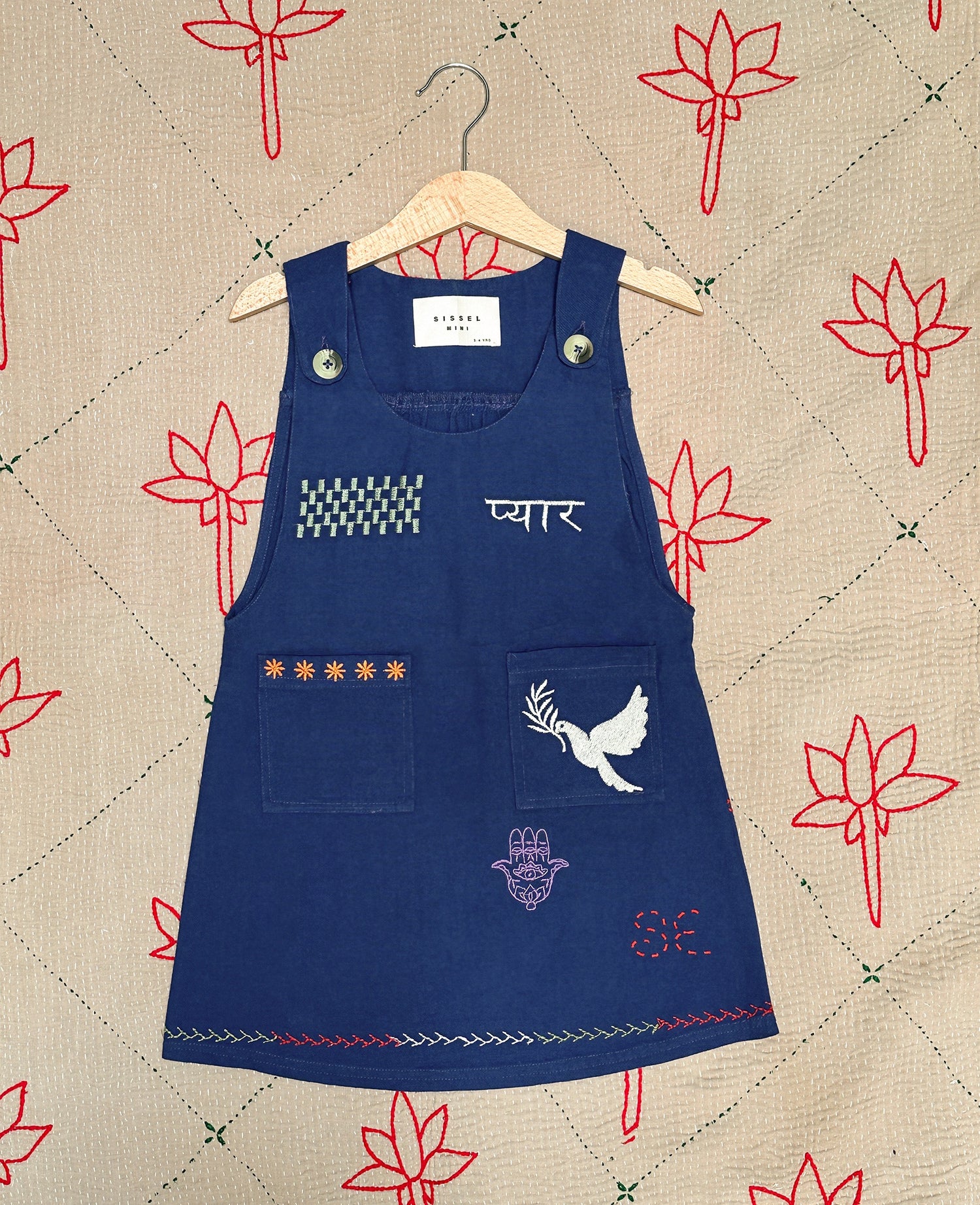 Magda MINI Dress - Ultramarine Blue