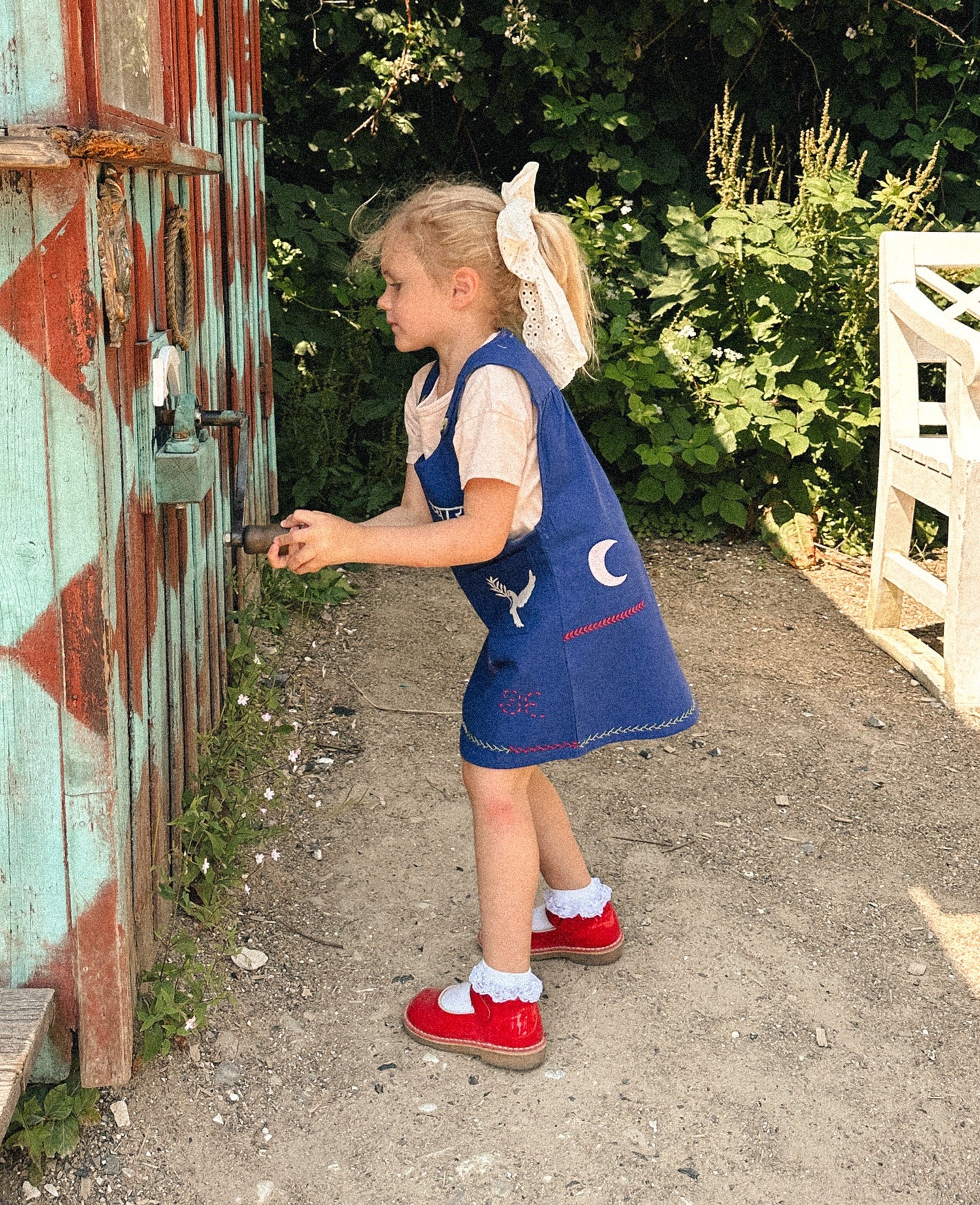 Magda MINI Dress - Ultramarine Blue