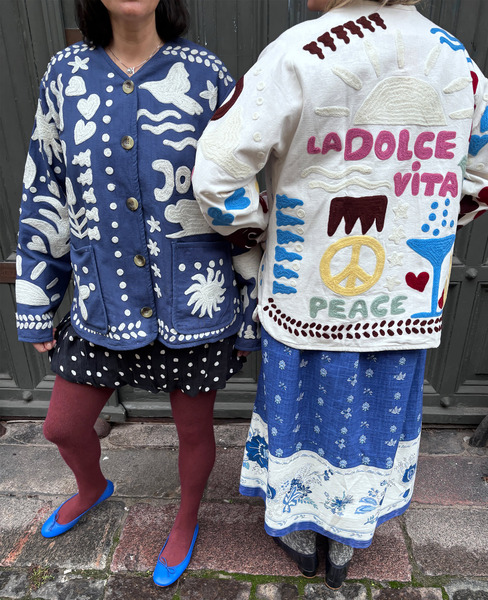 Maggie Jacket - Swan Peace – SISSEL EDELBO
