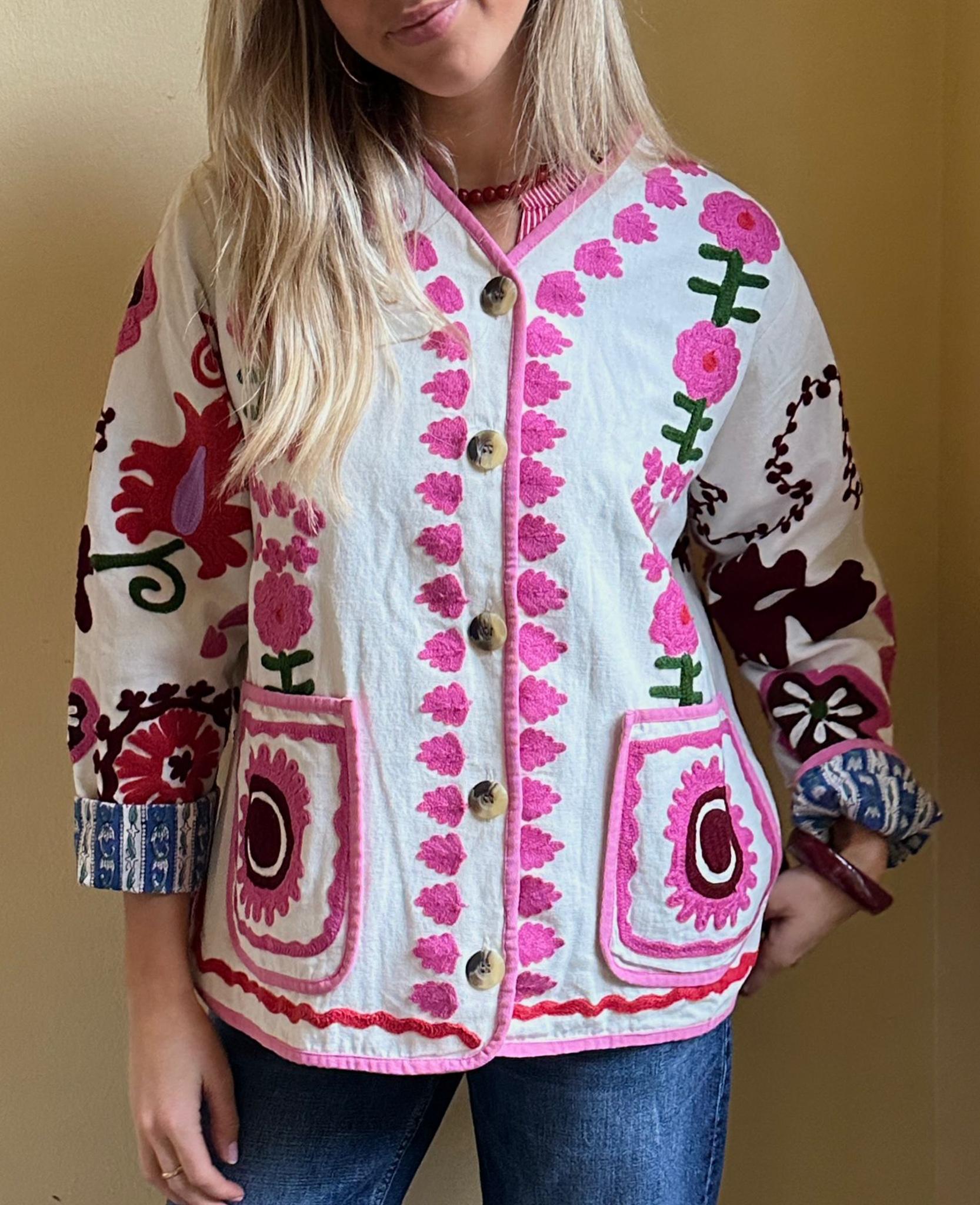 Maggie Jacket - Flower – SISSEL EDELBO