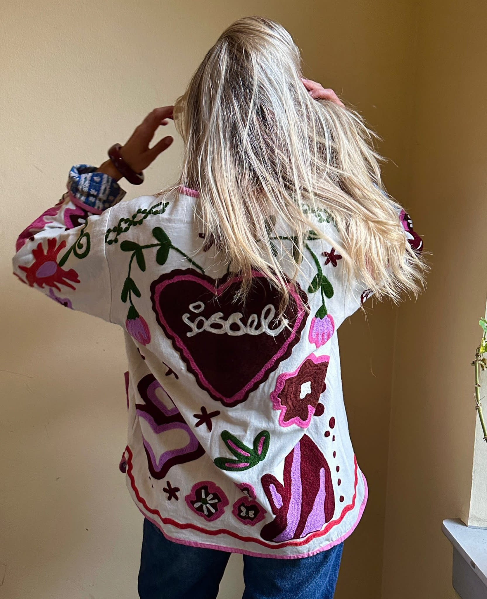 Maggie Jacket - Flower – SISSEL EDELBO