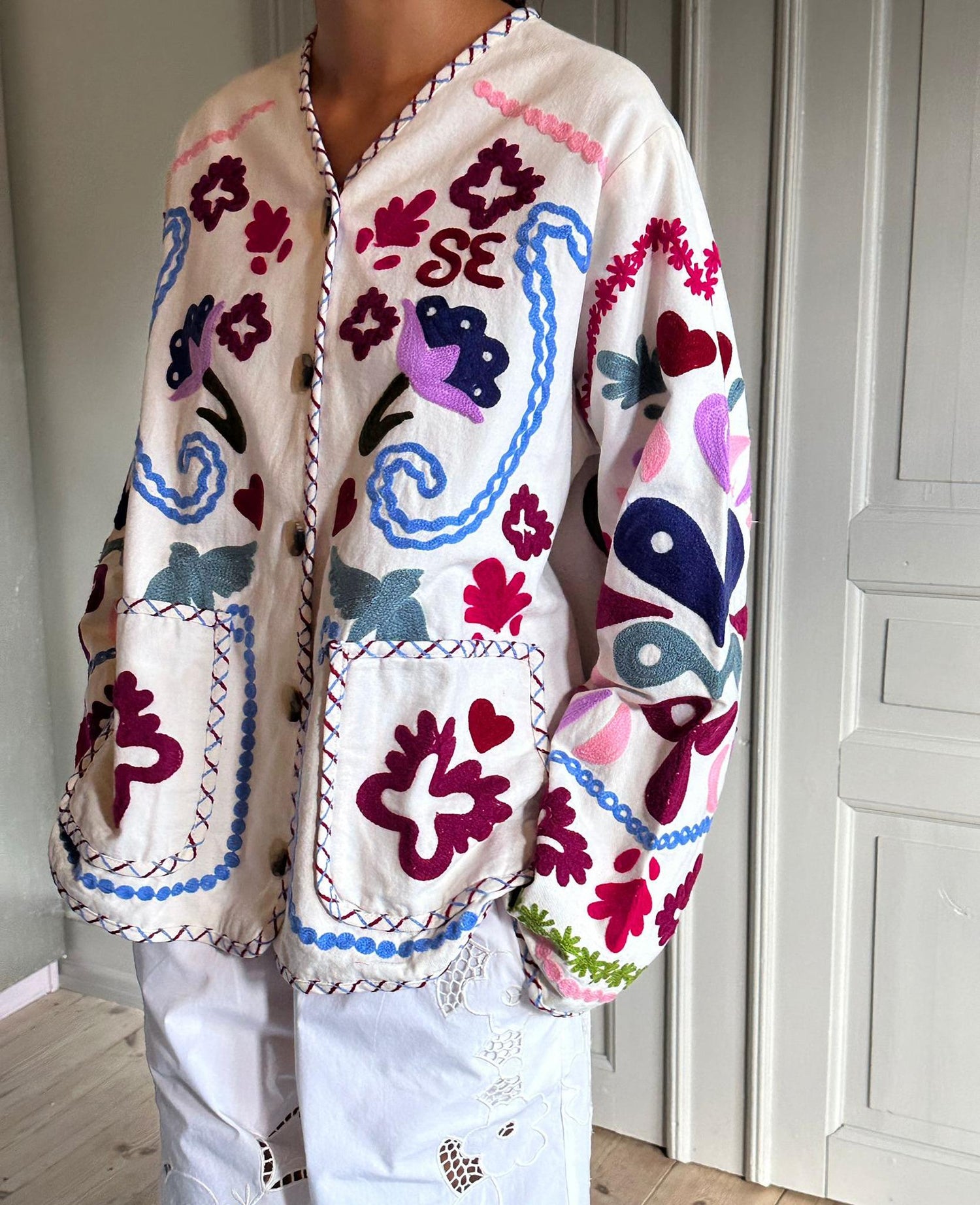 Maggie Jacket - Flower Festival