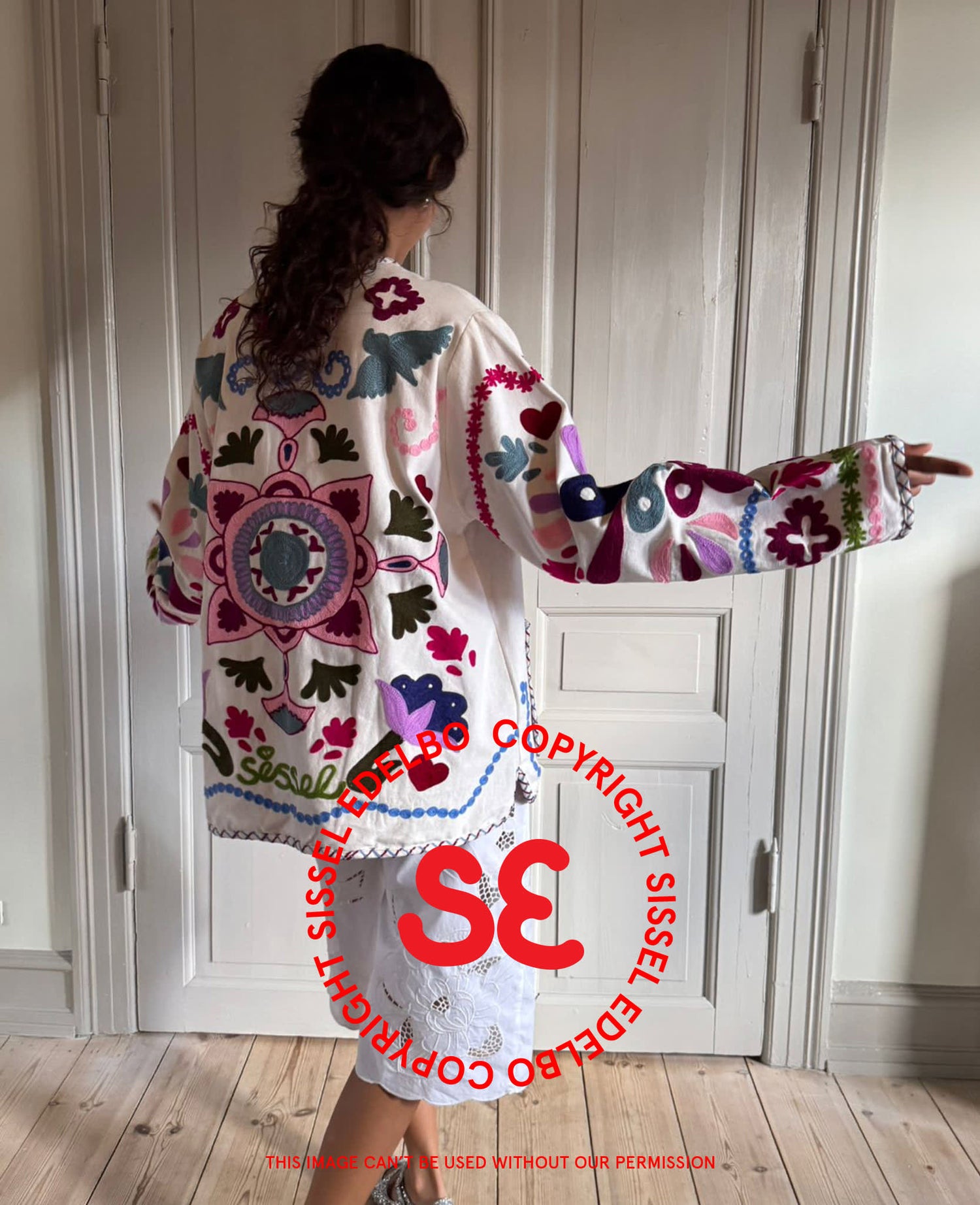 Maggie Jacket - Flower Festival