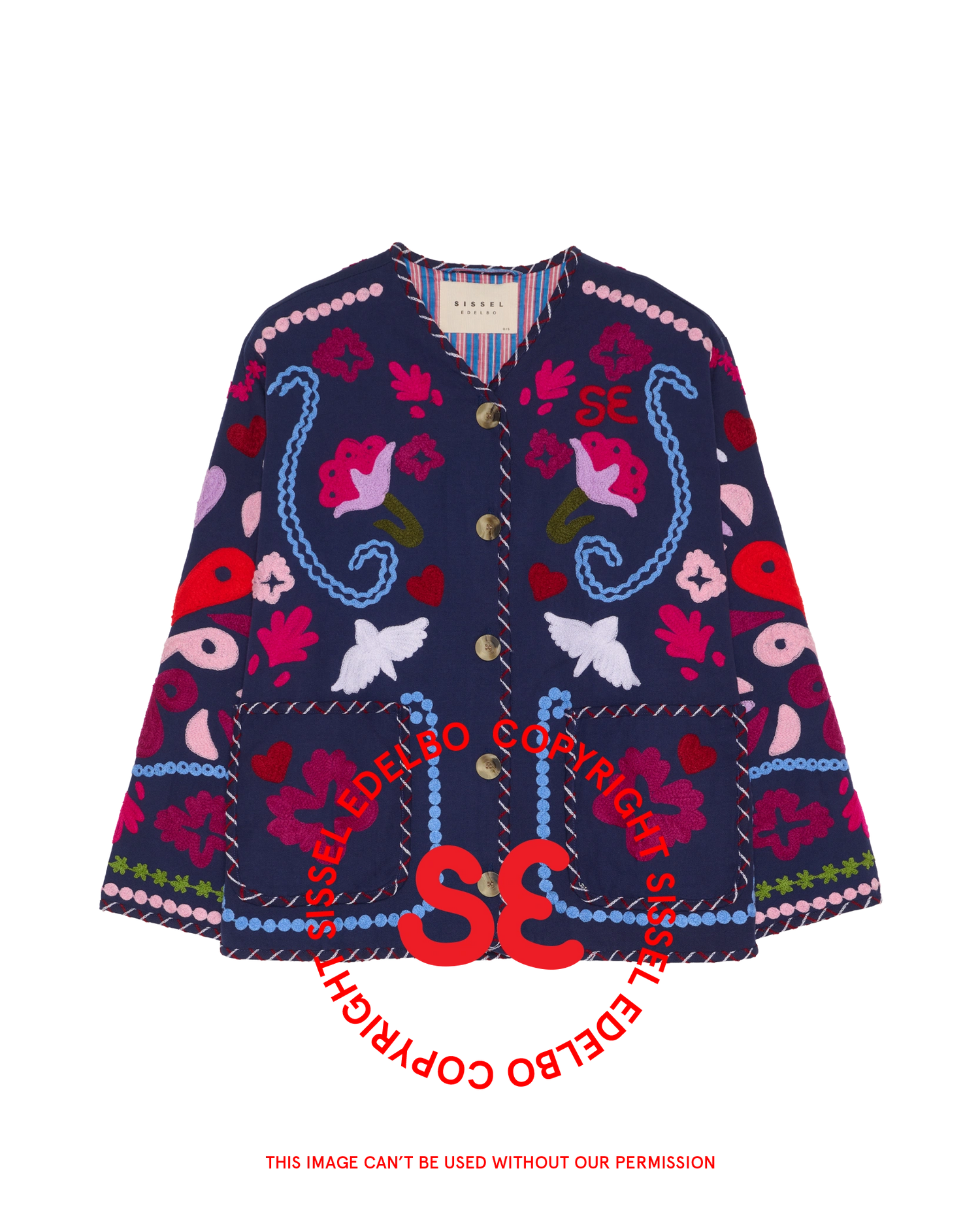 Maggie Jacket - Navy Festival