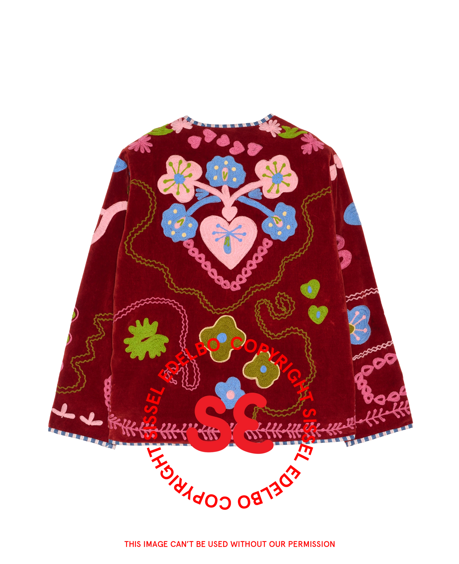 Maggie Jacket - Velvet Burgundy