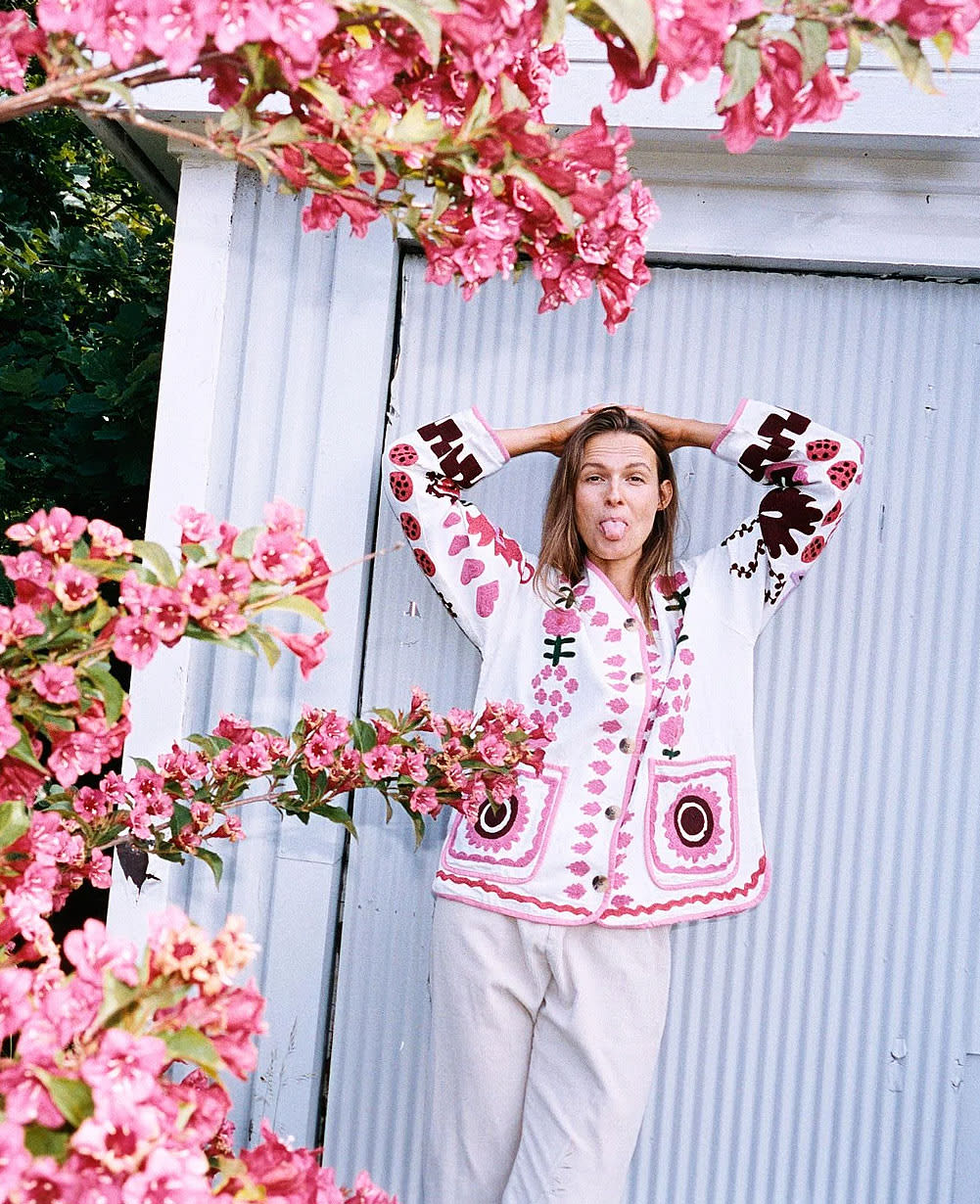 Maggie Jacket - Flower – SISSEL EDELBO