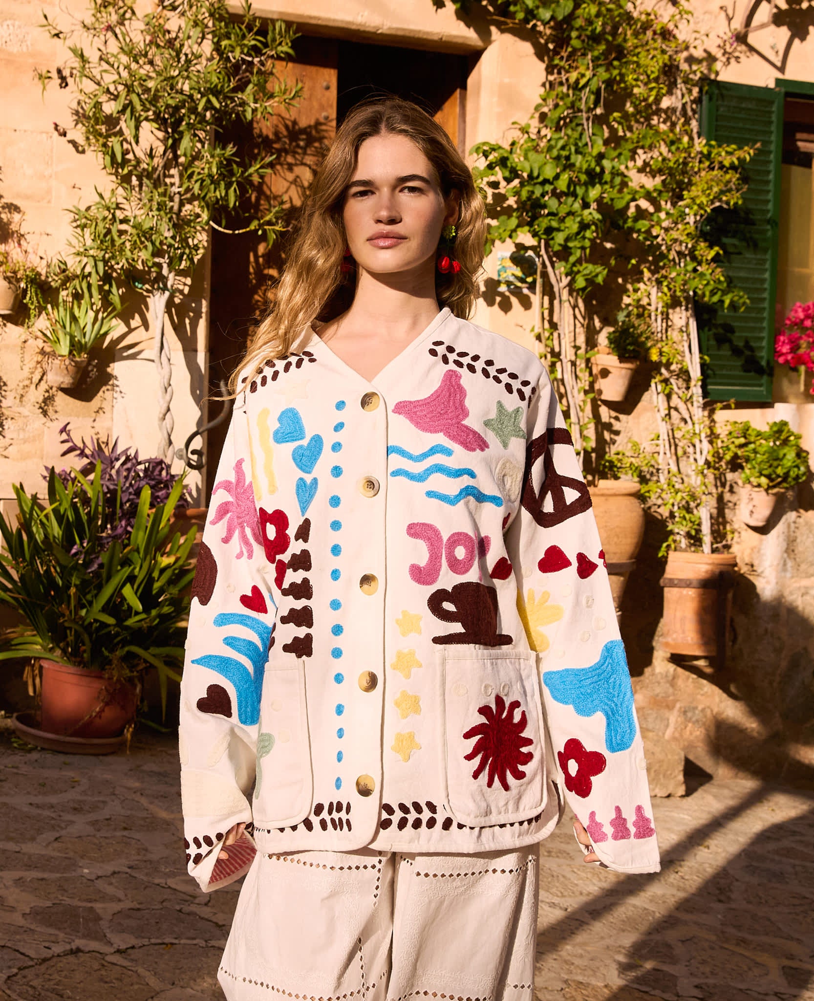 Maggie Jacket - Swan Peace – SISSEL EDELBO