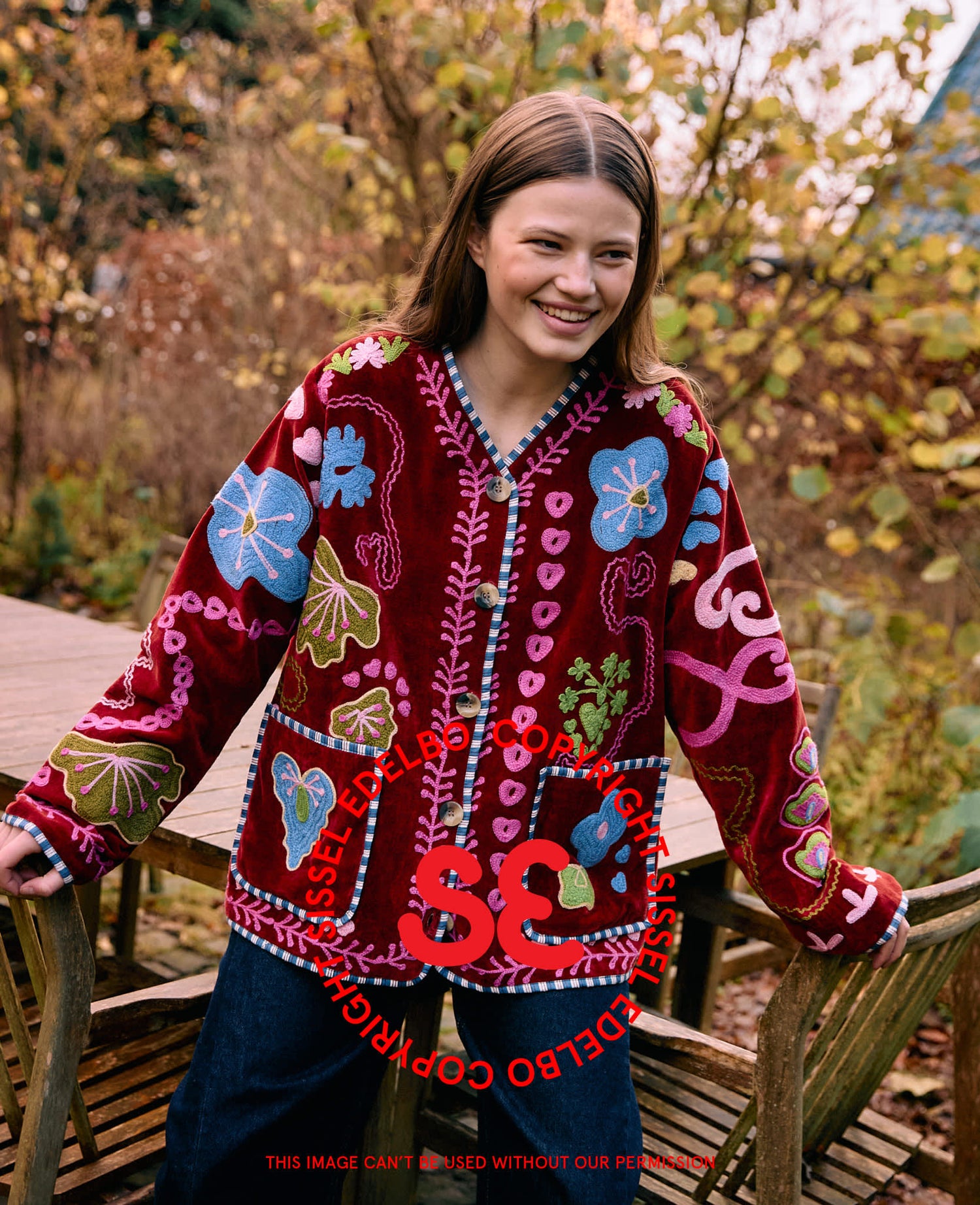 Maggie Jacket - Velvet Burgundy