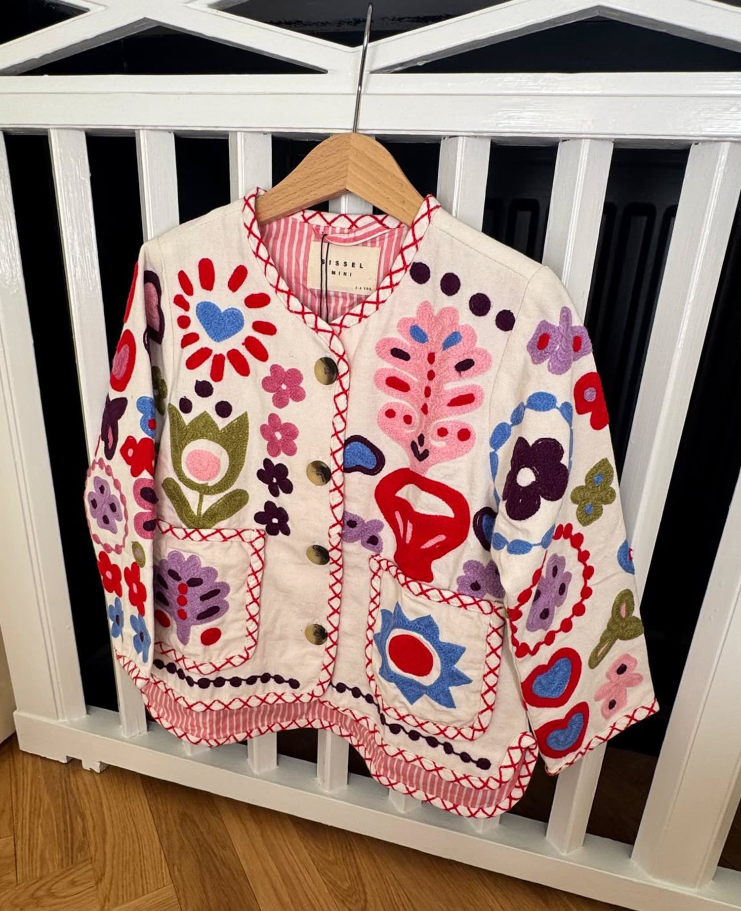 Maggie MINI Jacket - White Multi