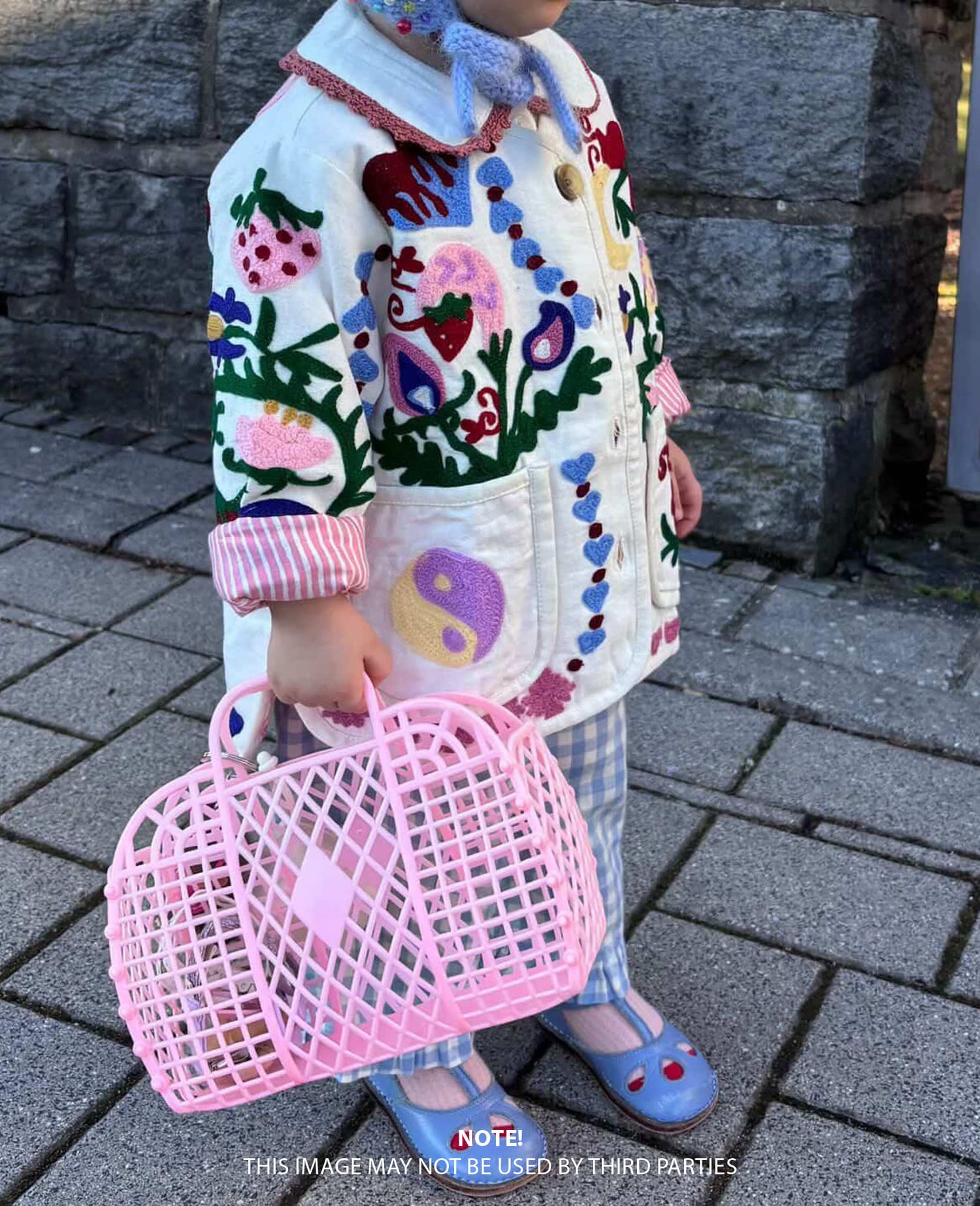 Maggie MINI Jacket - White Rose