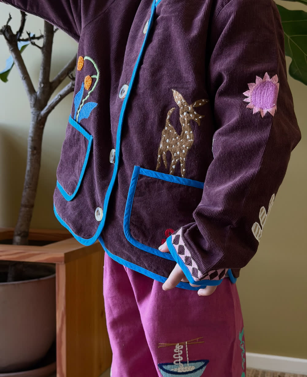 Maggie MINI Jacket - Autumn Sparkle – SISSEL EDELBO