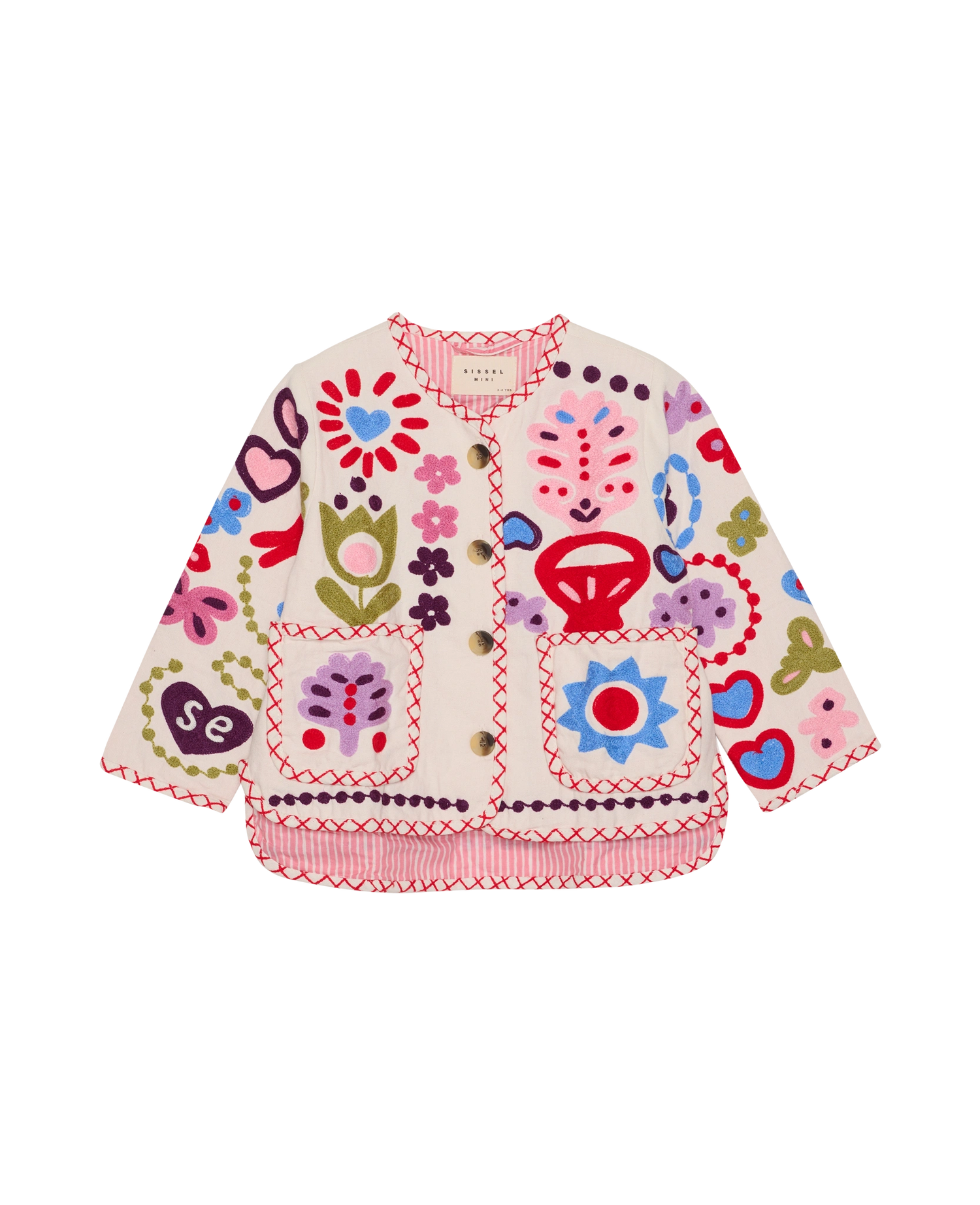 Maggie MINI Jacket - White Multi