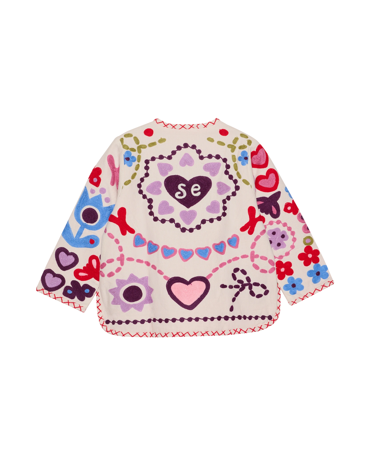 Maggie MINI Jacket - White Multi