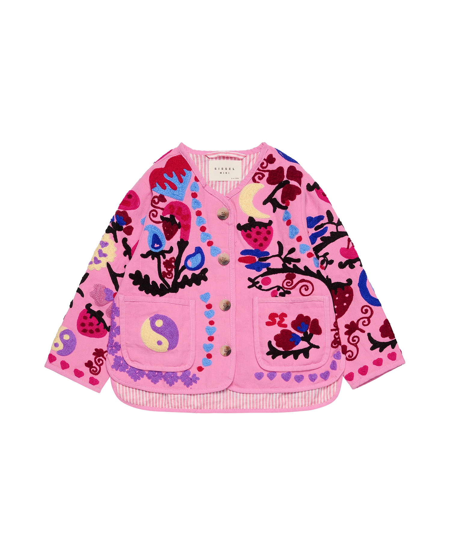 Maggie MINI Jacket - Pink – SISSEL EDELBO Maggie MINI Jacket - Pink – SISSEL EDELBO