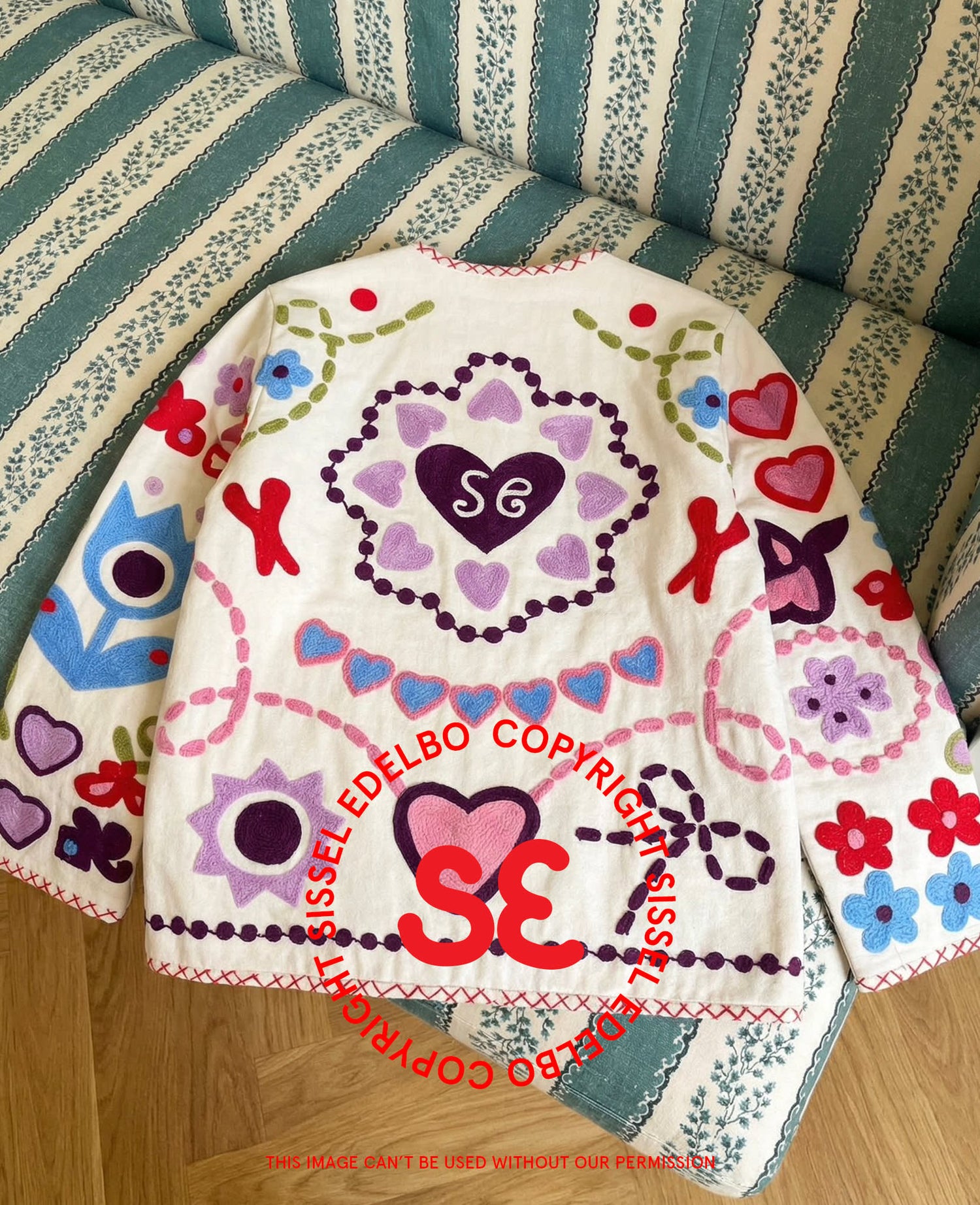 Maggie Jacket - White Multi