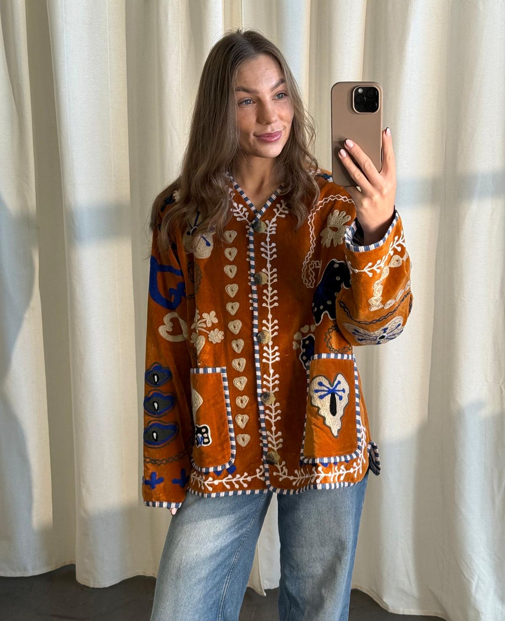 Maggie Jacket - Velvet Brown – SISSEL EDELBO